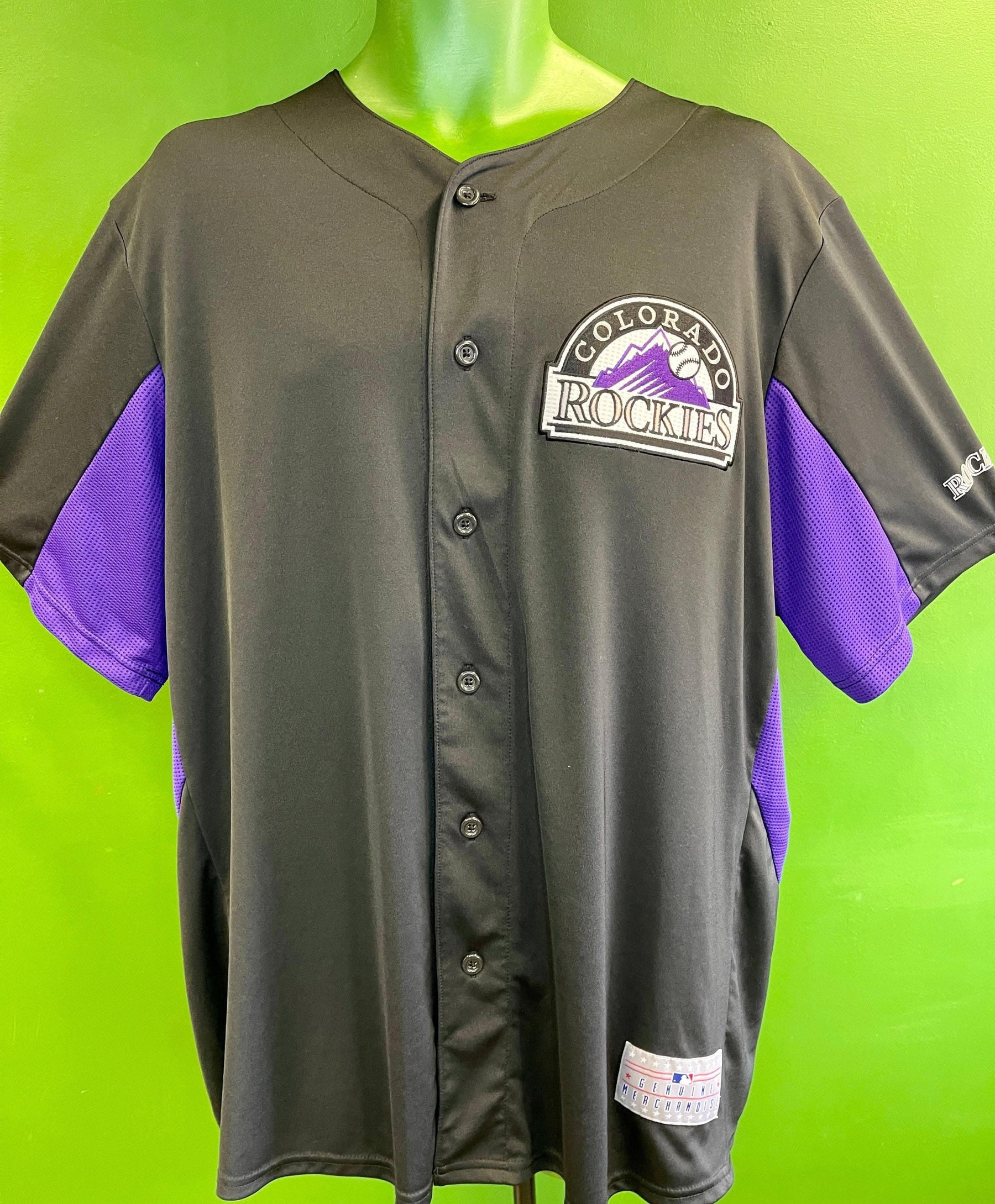 MLB Colorado Rockies Nolan Arenado #28 TX3 Cool Jersey Men's X-Large