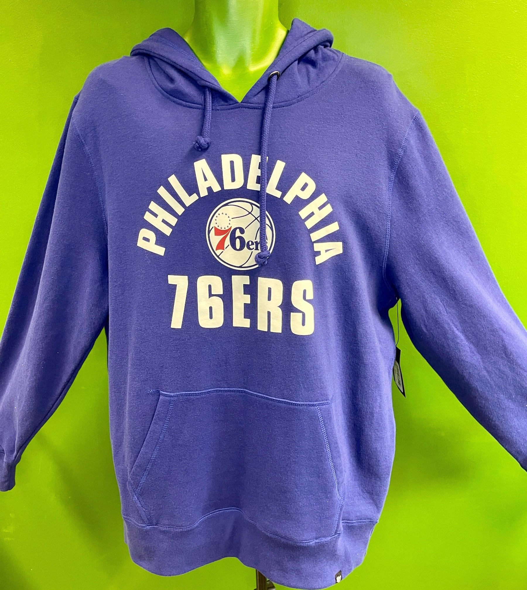 NBA Philadelphia 76ers '47 Pullover Hoodie Men's X-Large NWT