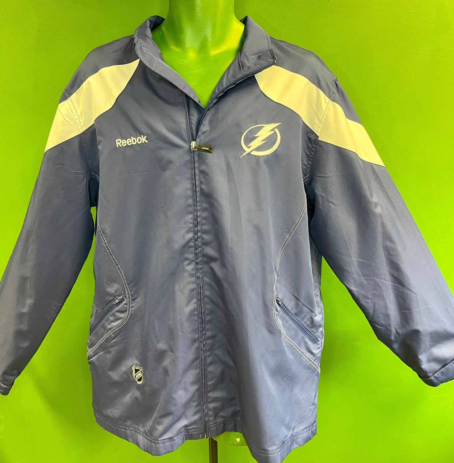 NHL Tampa Bay Lightning Reebok Jacket Men's Large