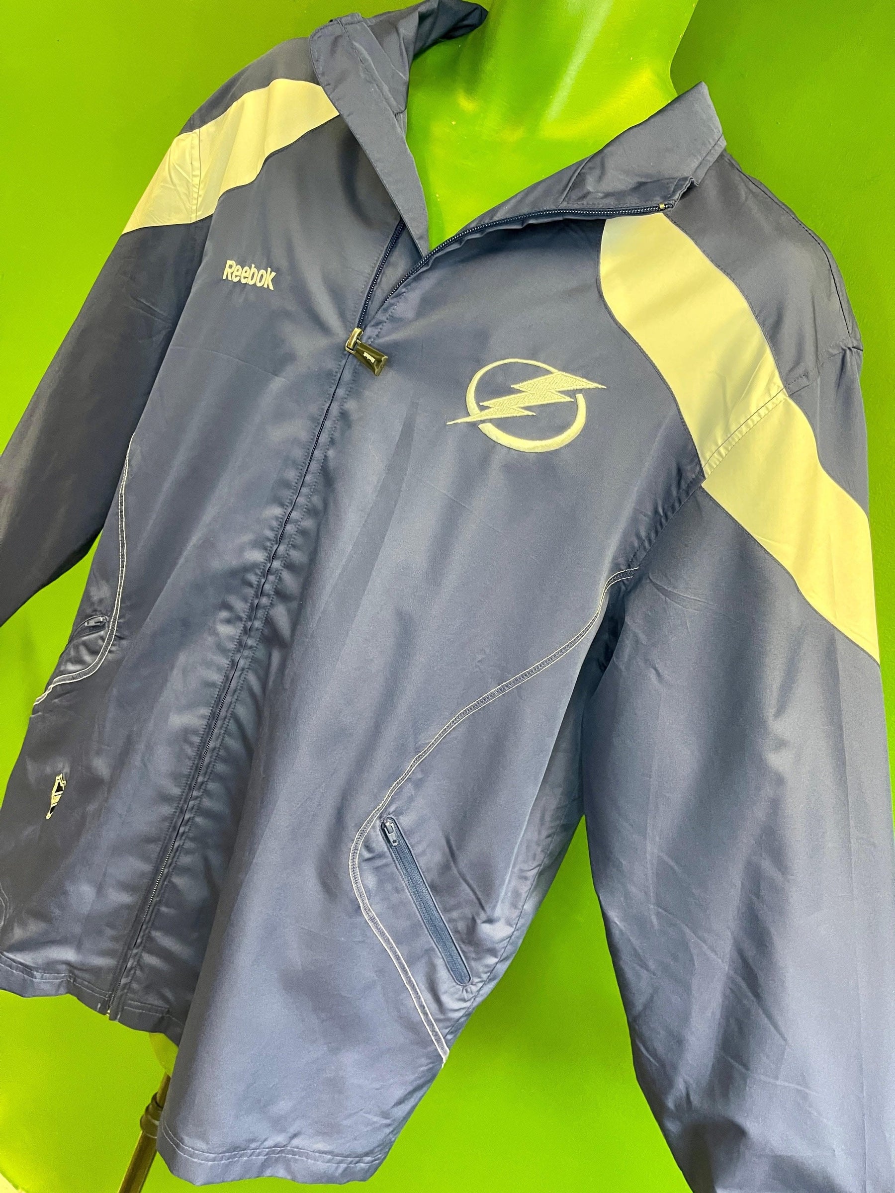 NHL Tampa Bay Lightning Reebok Jacket Men's Large
