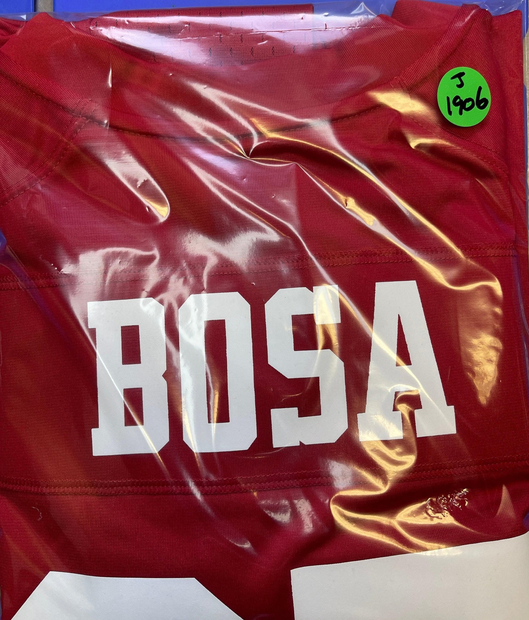 NFL San Francisco 49ers Nick Bosa #97 Game Jersey Men's Medium NWT