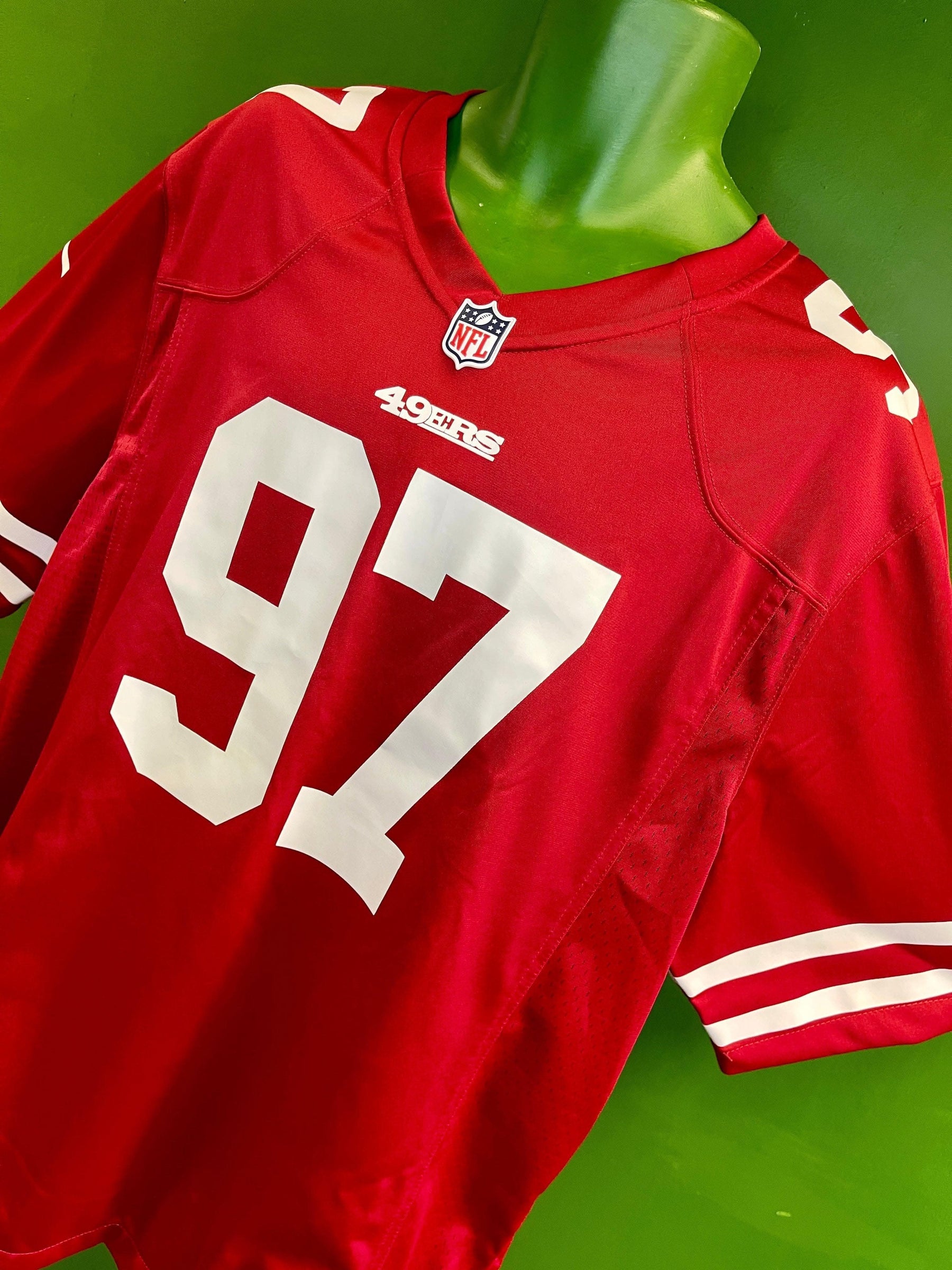 NFL San Francisco 49ers Nick Bosa #97 Game Jersey Men's X-Large NWT