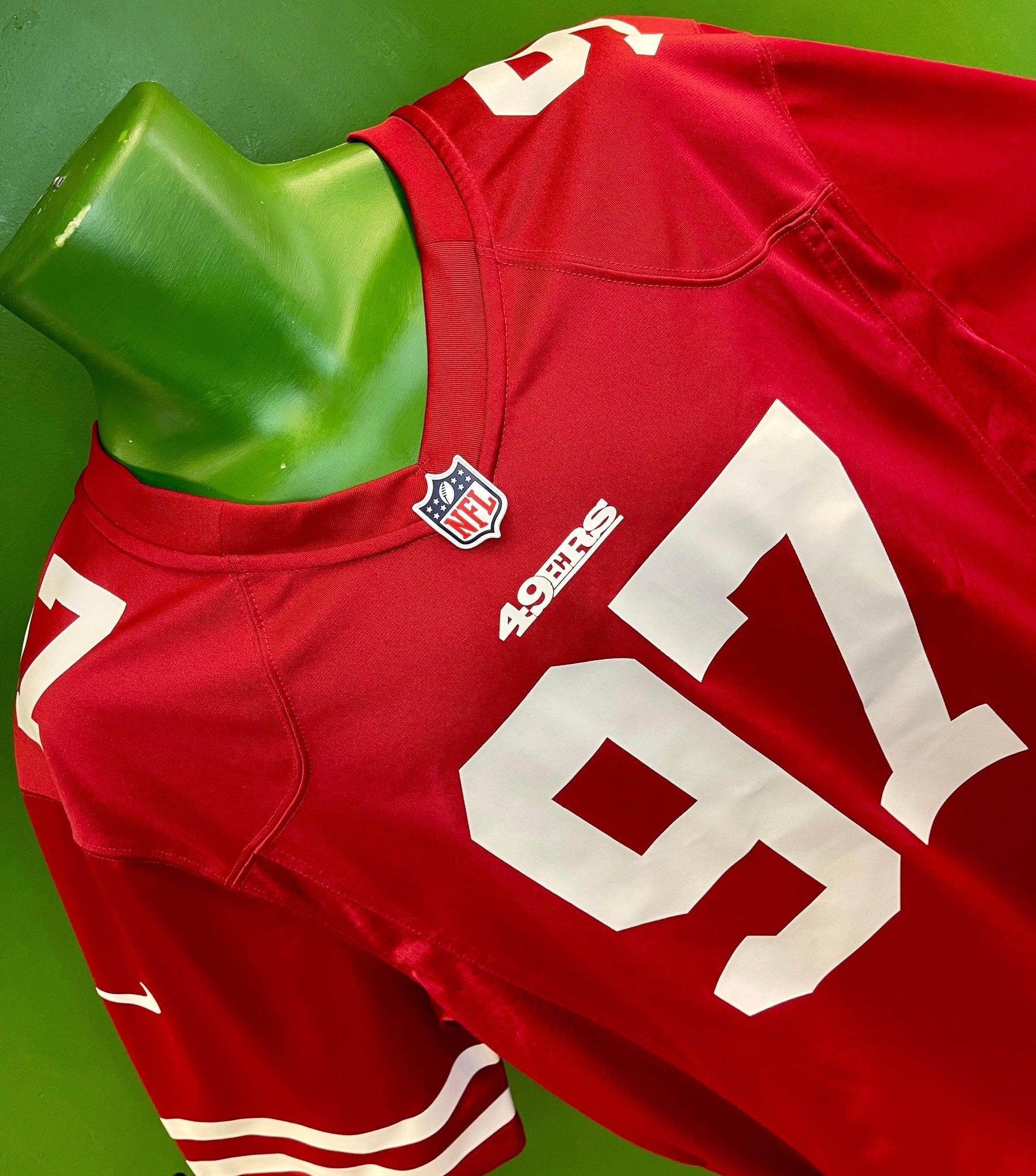 NFL San Francisco 49ers Nick Bosa #97 Game Jersey Men's X-Large NWT