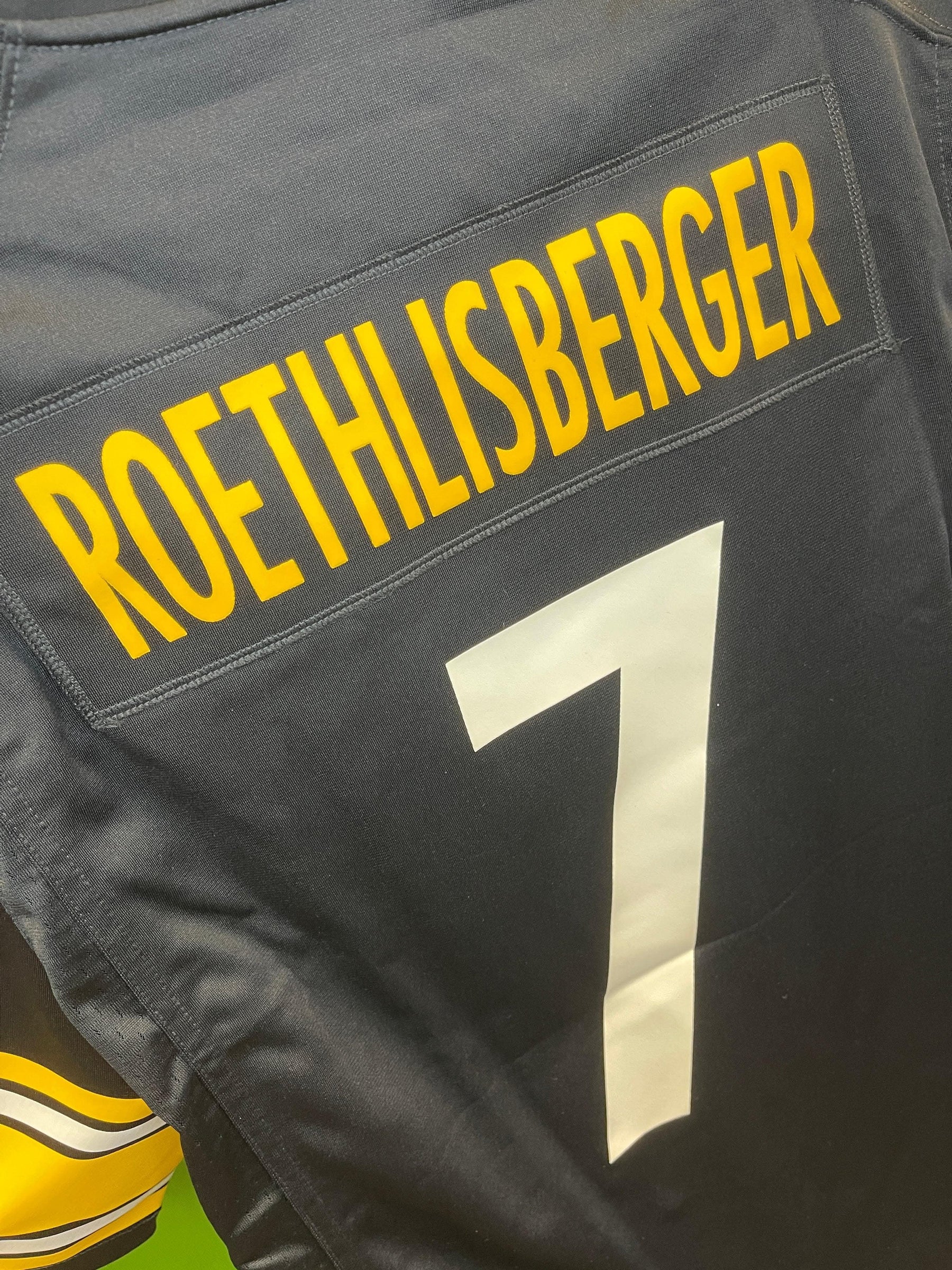 NFL Pittsburgh Steelers Ben Roethisberger #7 Game Jersey Men's X-Large NWT