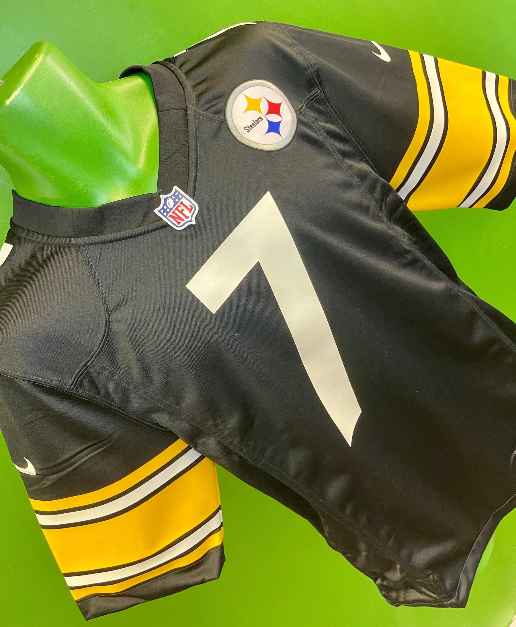 NFL Pittsburgh Steelers Ben Roethisberger #7 Game Jersey Men's Small NWT