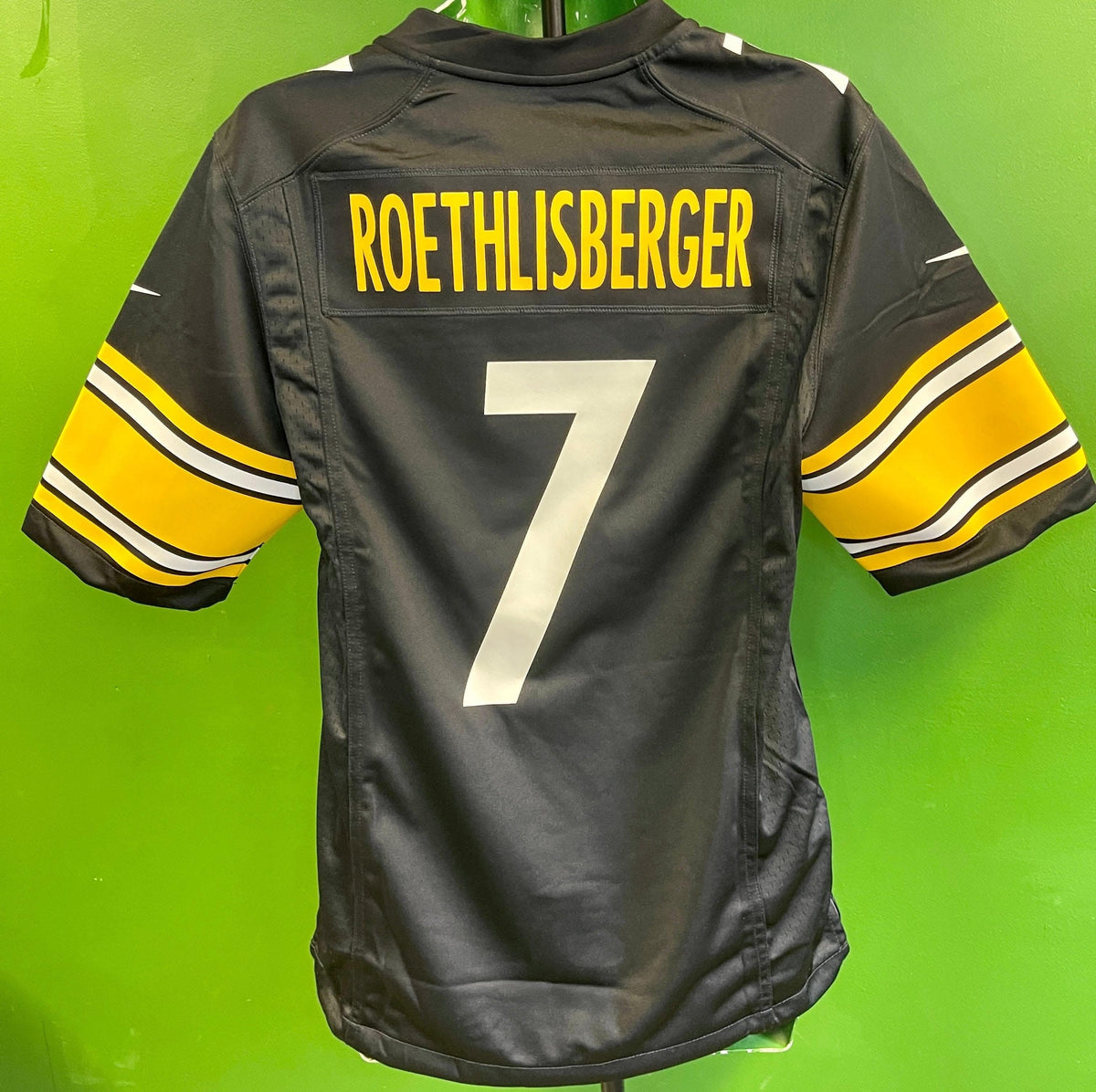 NFL Pittsburgh Steelers Ben Roethisberger #7 Game Jersey Men's Small NWT