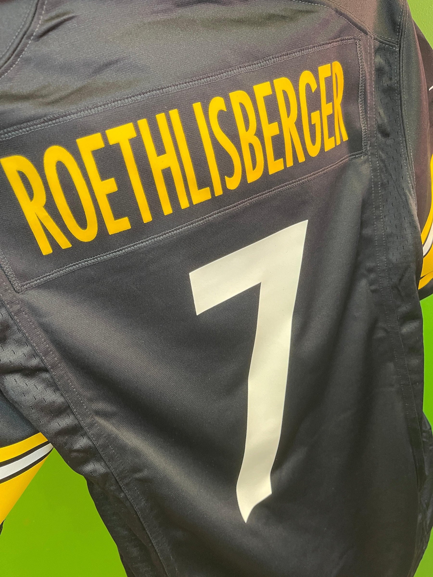 NFL Pittsburgh Steelers Ben Roethisberger #7 Game Jersey Men's Small NWT