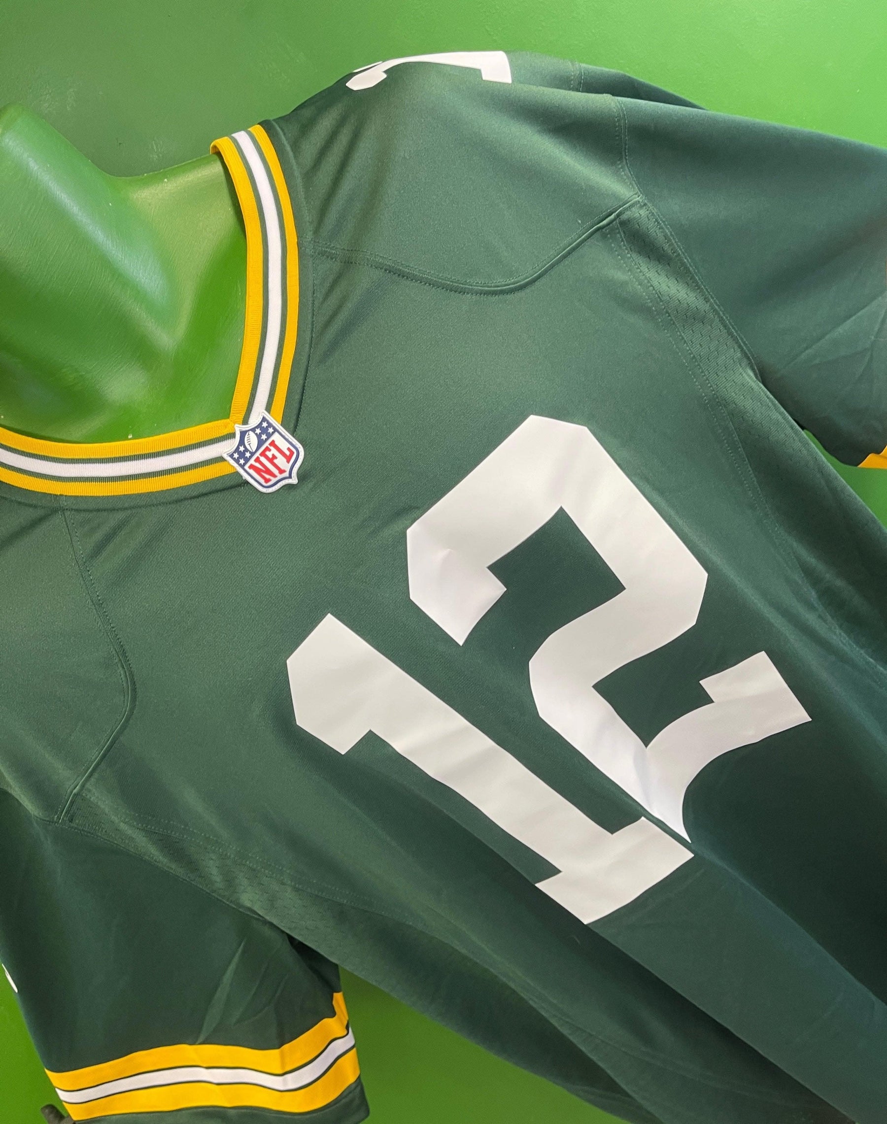 NFL Green Bay Packers Aaron Rodgers #12 Game Jersey Men's 2X-Large NWT