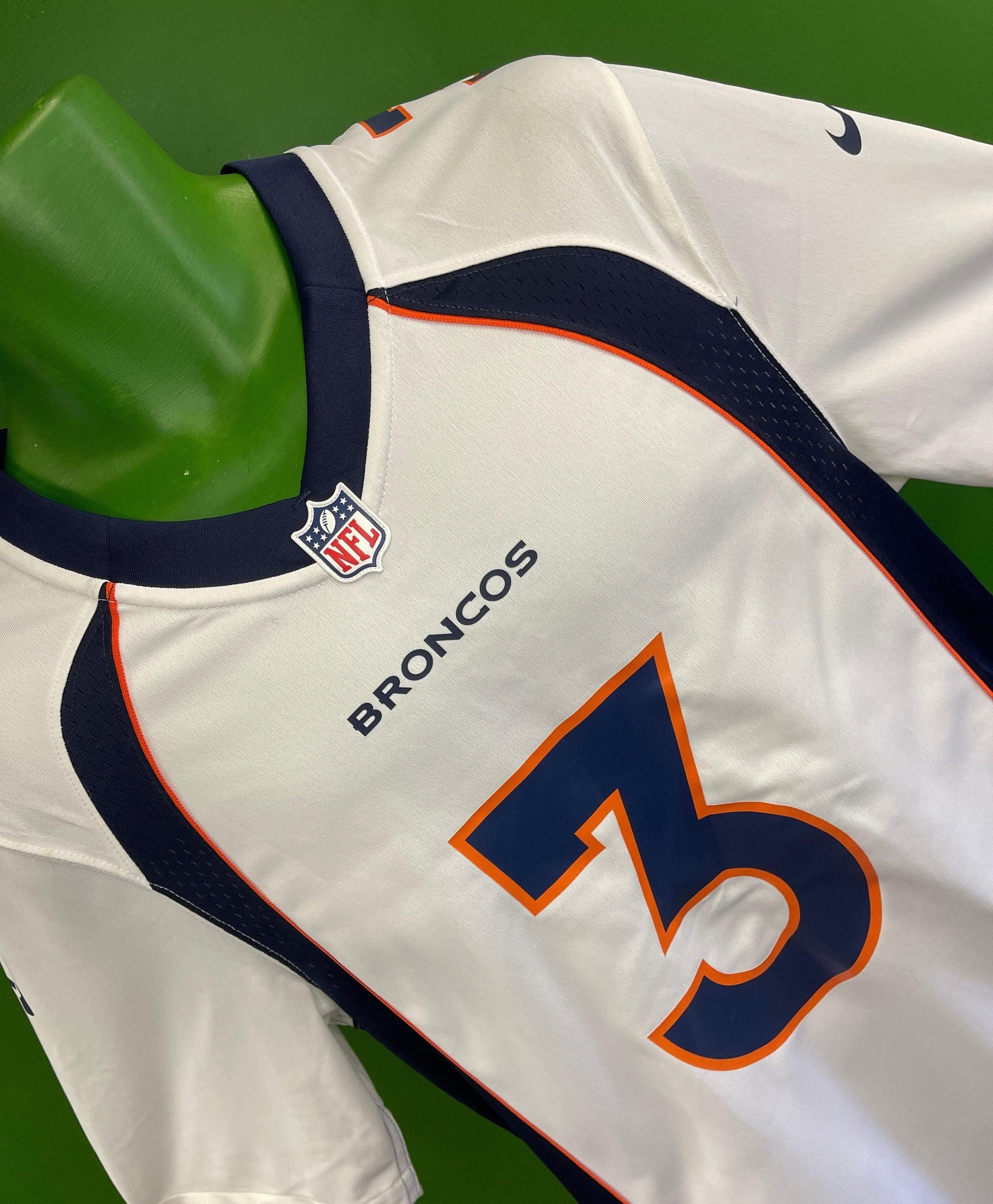 NFL Denver Broncos Russell Wilson #3 Game Jersey Men's Small NWT