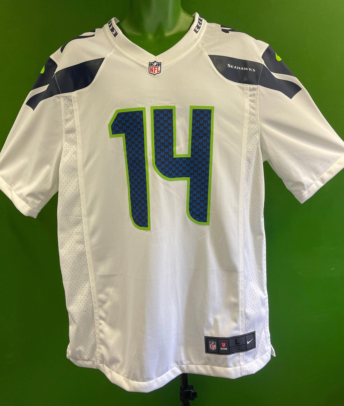 NFL Seattle Seahawks DK Metcalf #14  Game Jersey Men's Large NWT