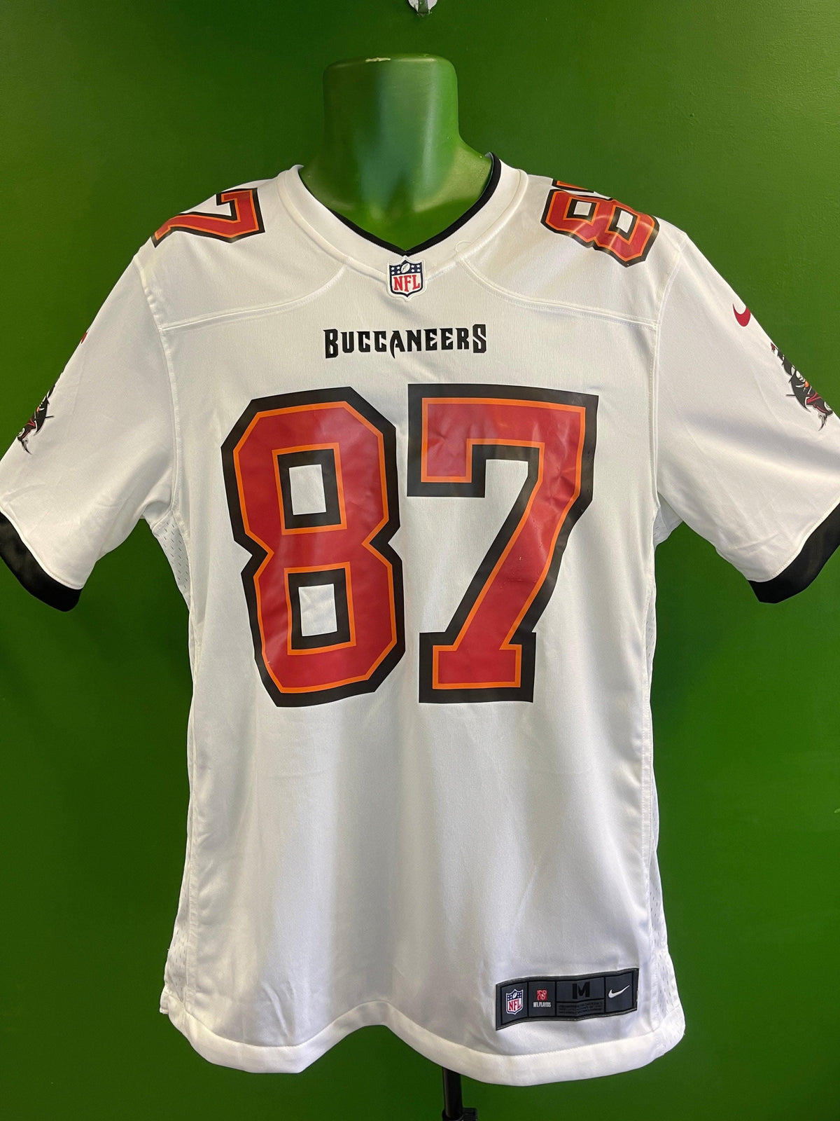 NFL Tampa Bay Buccaneers Rob Gronkowski #87 Game Jersey Men's Medium NWT