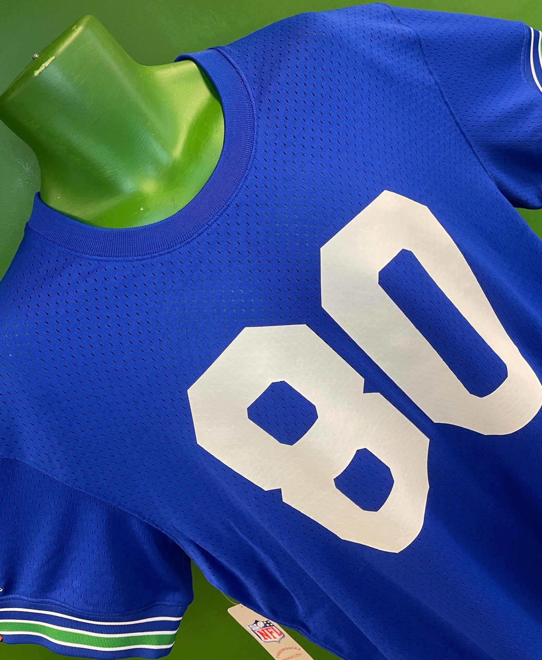 NFL Seattle Seahawks Steve Largent #80 Mitchell & Ness Jersey Men's Small NWT
