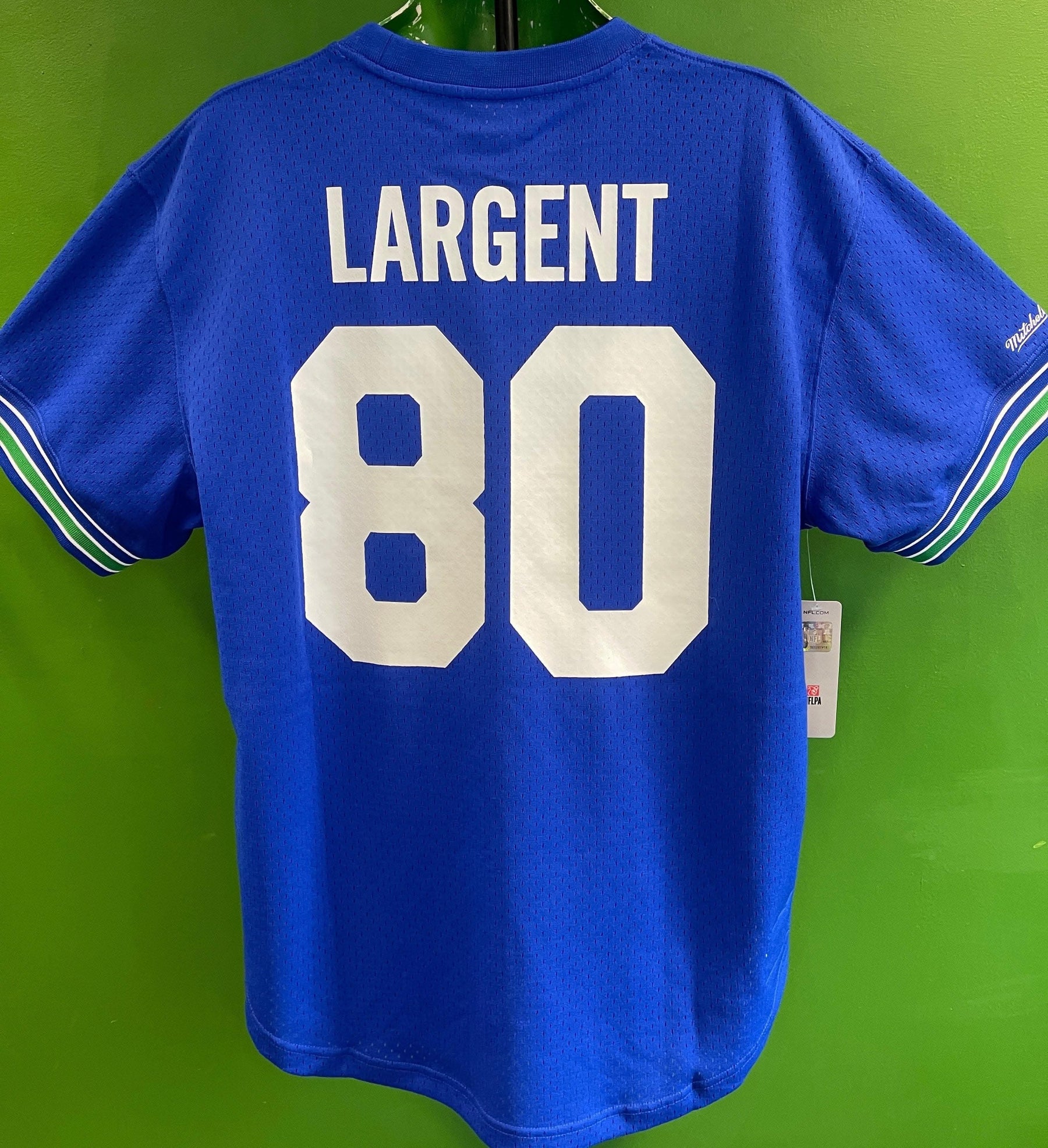 NFL Seattle Seahawks Steve Largent #80 Mitchell & Ness Jersey Men's Small NWT