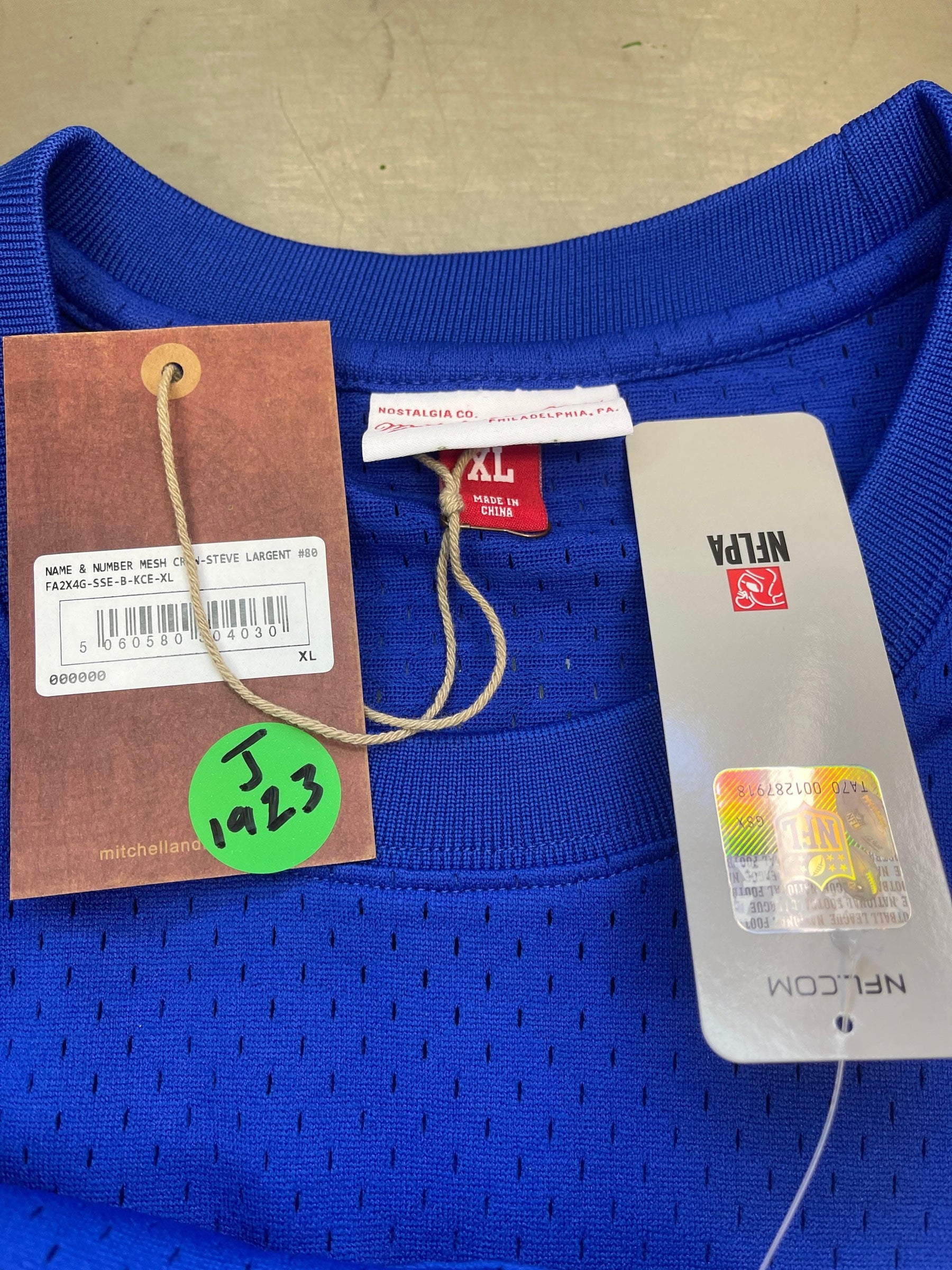 NFL Seattle Seahawks Steve Largent #80 Mitchell & Ness Jersey Men's Small NWT