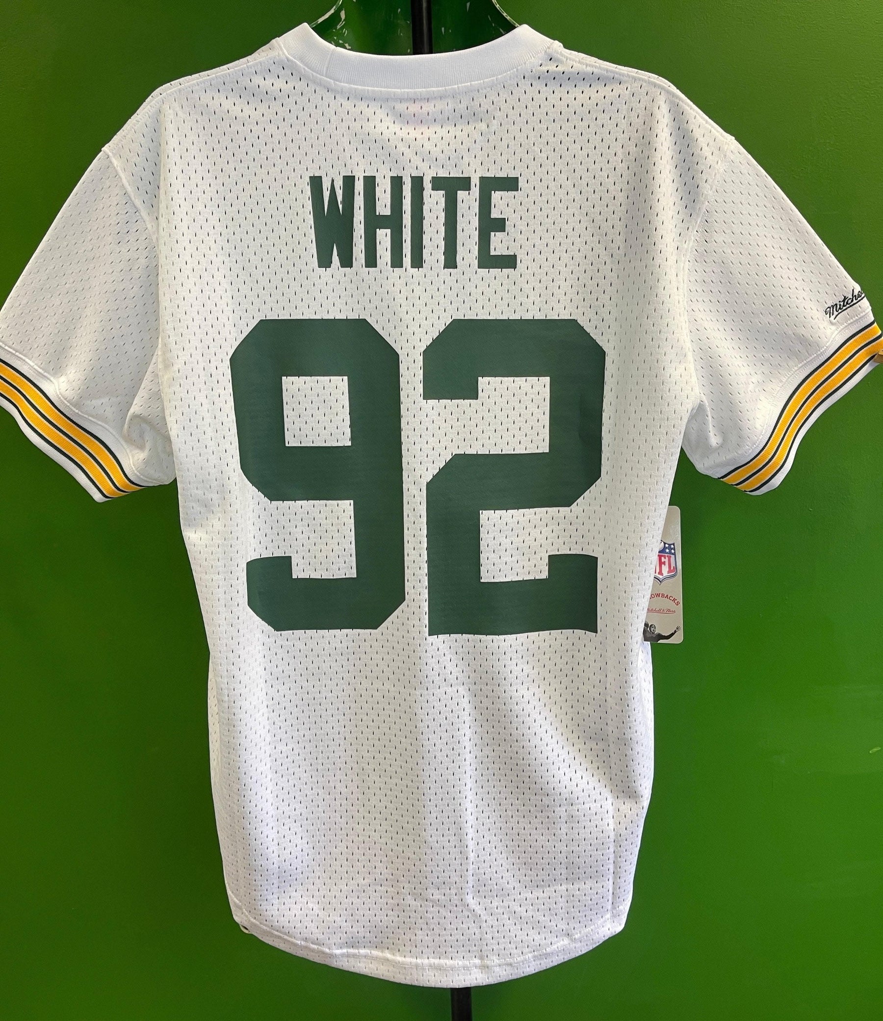 NFL Green Bay Packers Reggie White #92 Mitchell & Ness Jersey Men's Large NWT