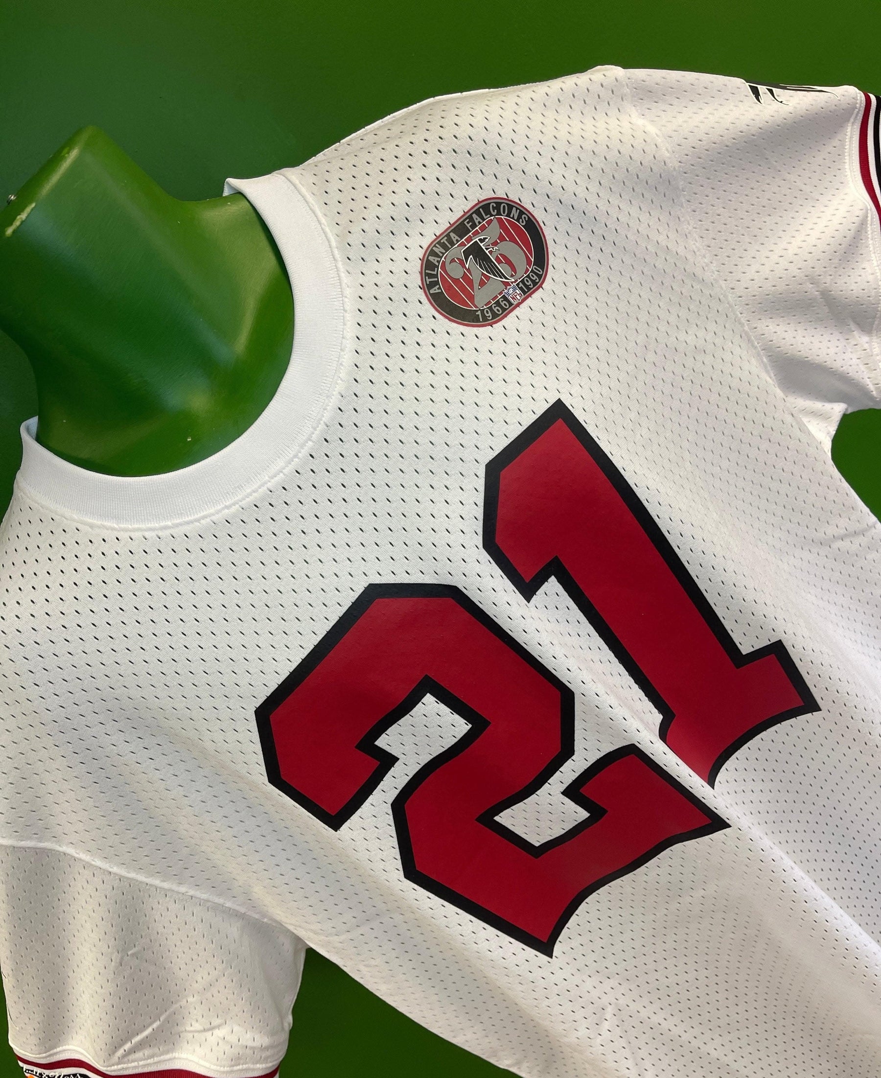 NFL Atlanta Falcons Deion Sanders #21 Mitchell & Ness Jersey Men's 2X-Large NWT