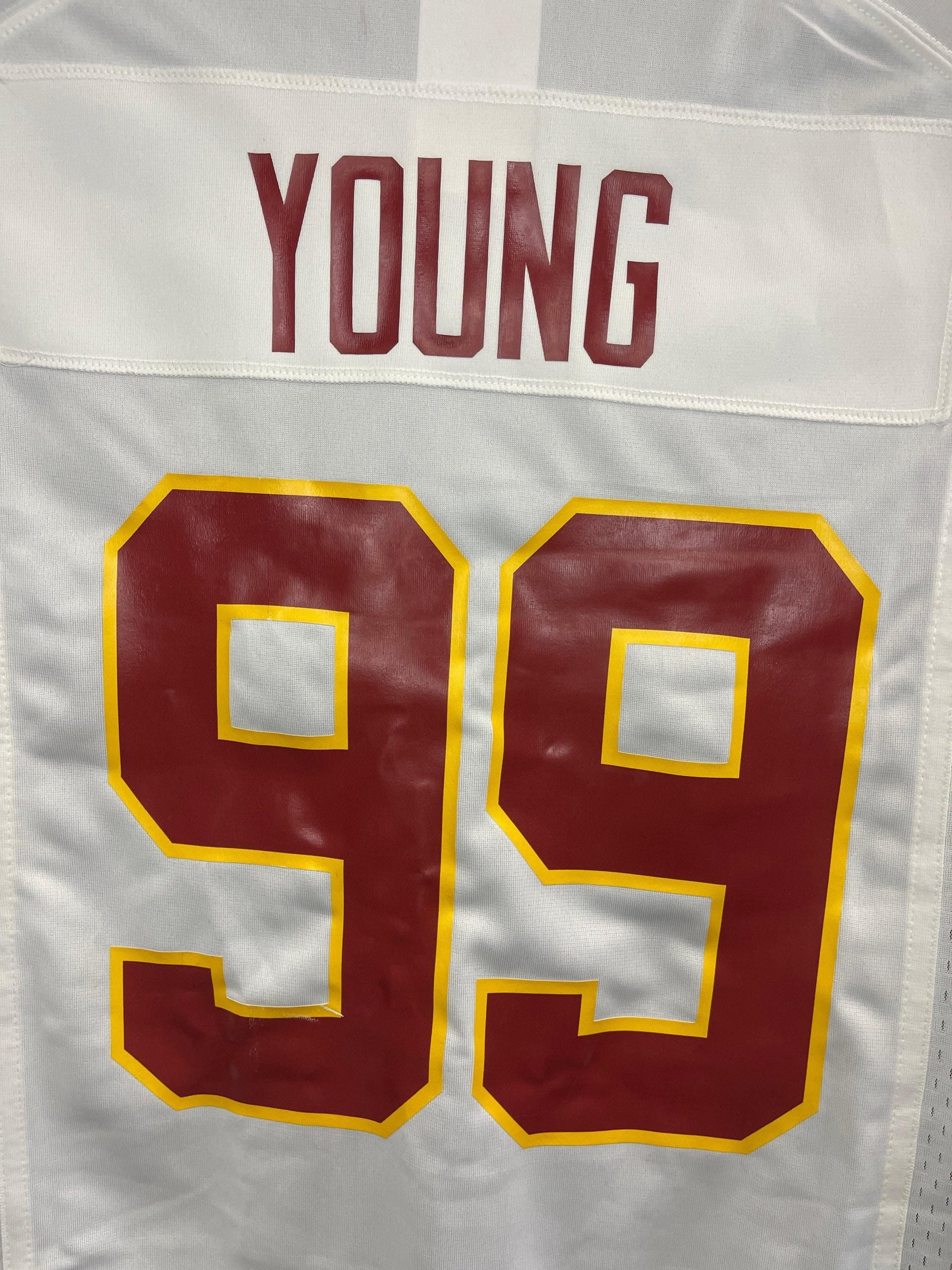 NFL Washington Commanders Young #99 Game Jersey Men's Small NWT