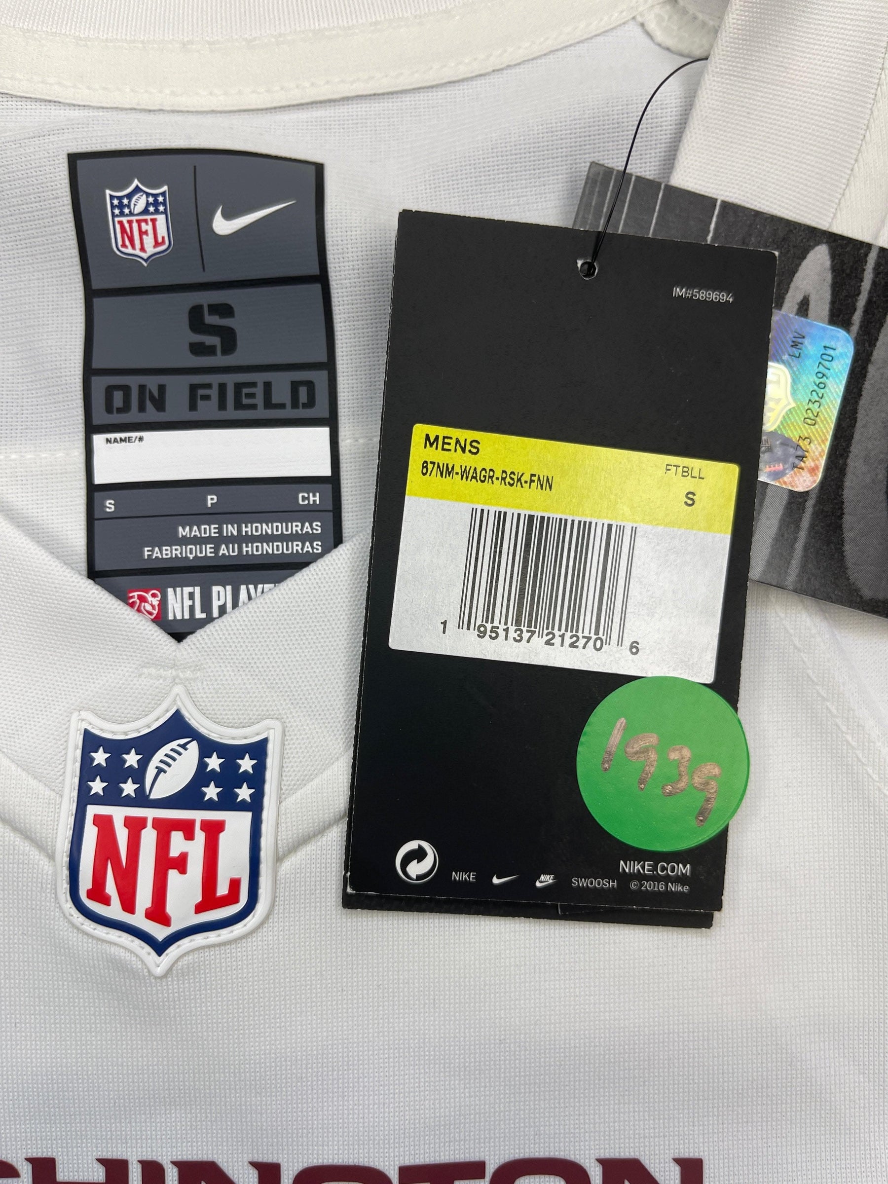 NFL Washington Commanders Young #99 Game Jersey Men's Small NWT