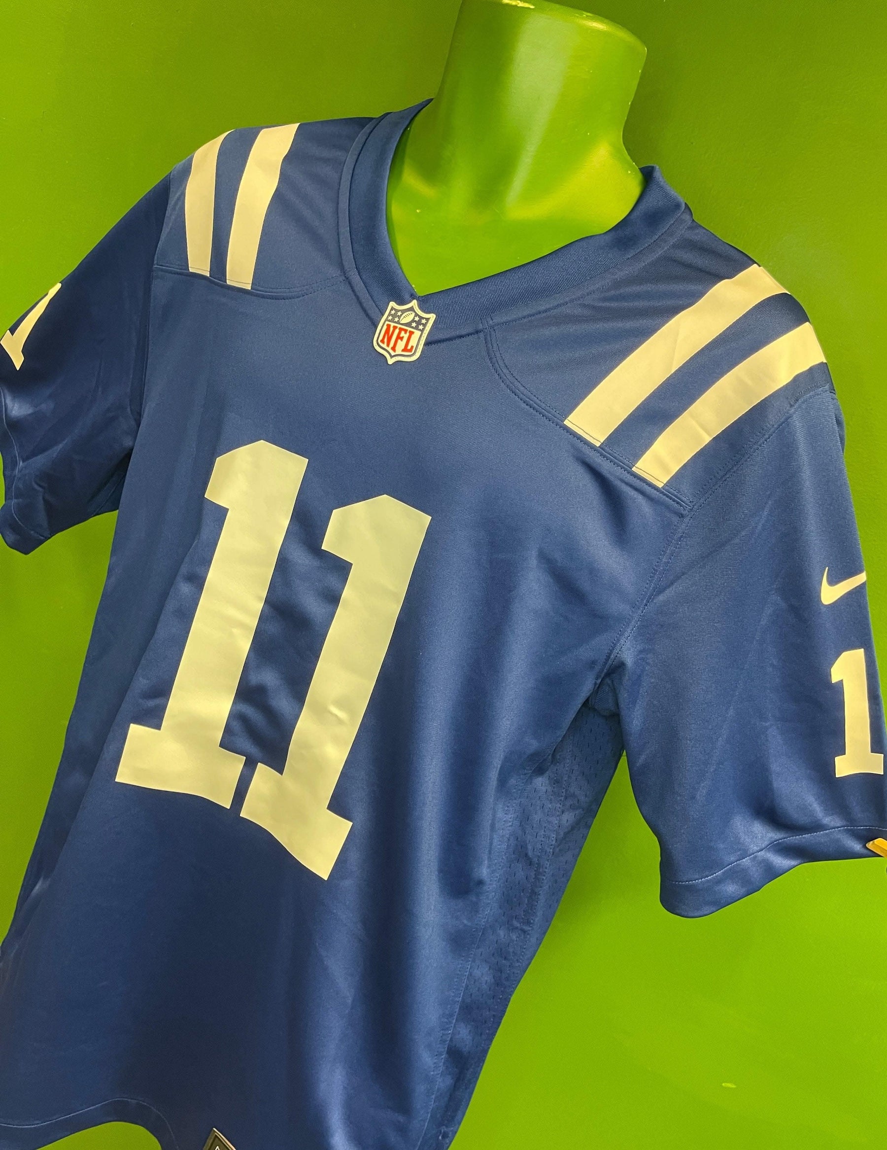 NFL Indianapolis Colts Pittman Jr. #11 Game Jersey Men's Small NWT