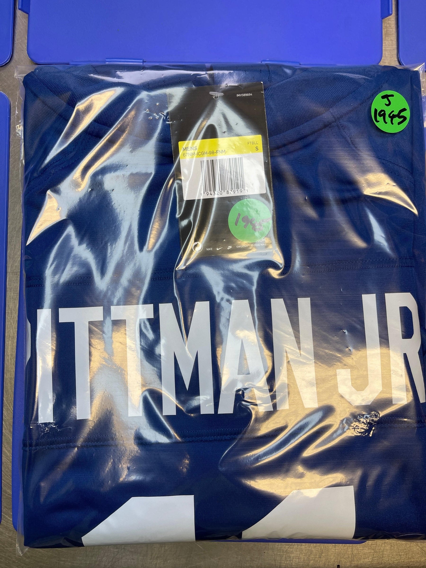 NFL Indianapolis Colts Pittman Jr. #11 Game Jersey Men's Small NWT
