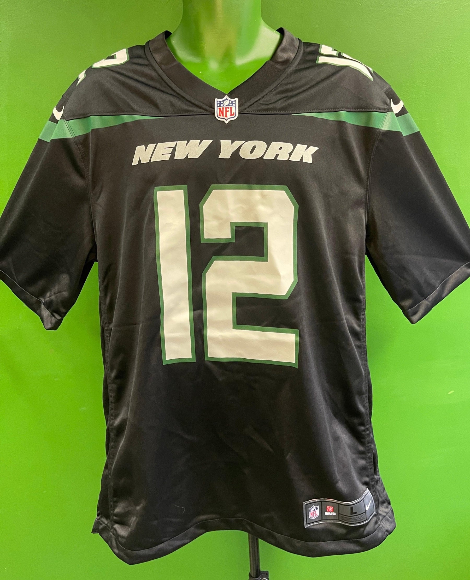 NFL New York Jets Namath #12 Game Jersey Men's Large NWOT