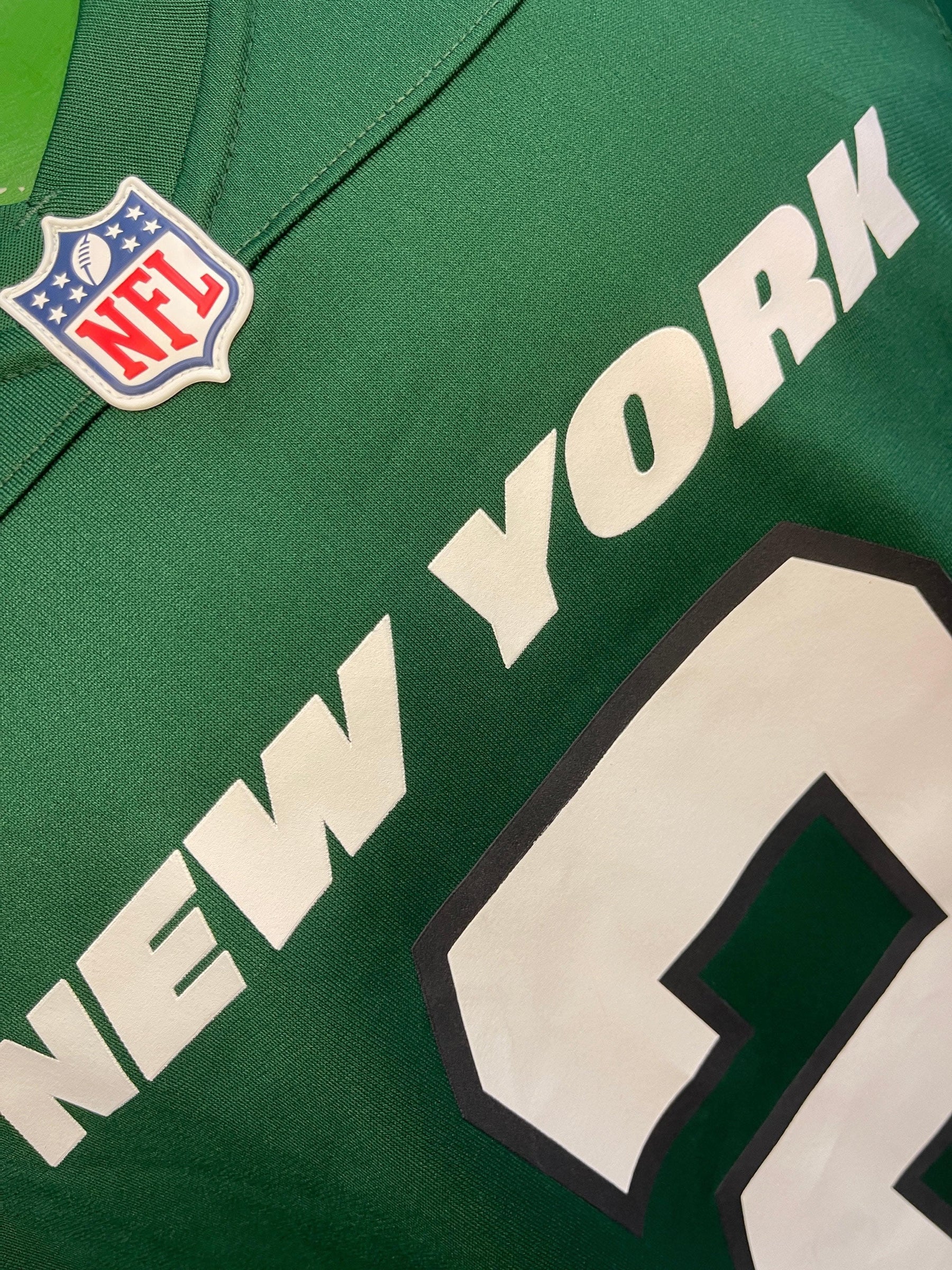NFL New York Jets Z. Wilson #2 Game Jersey Men's Large NWT