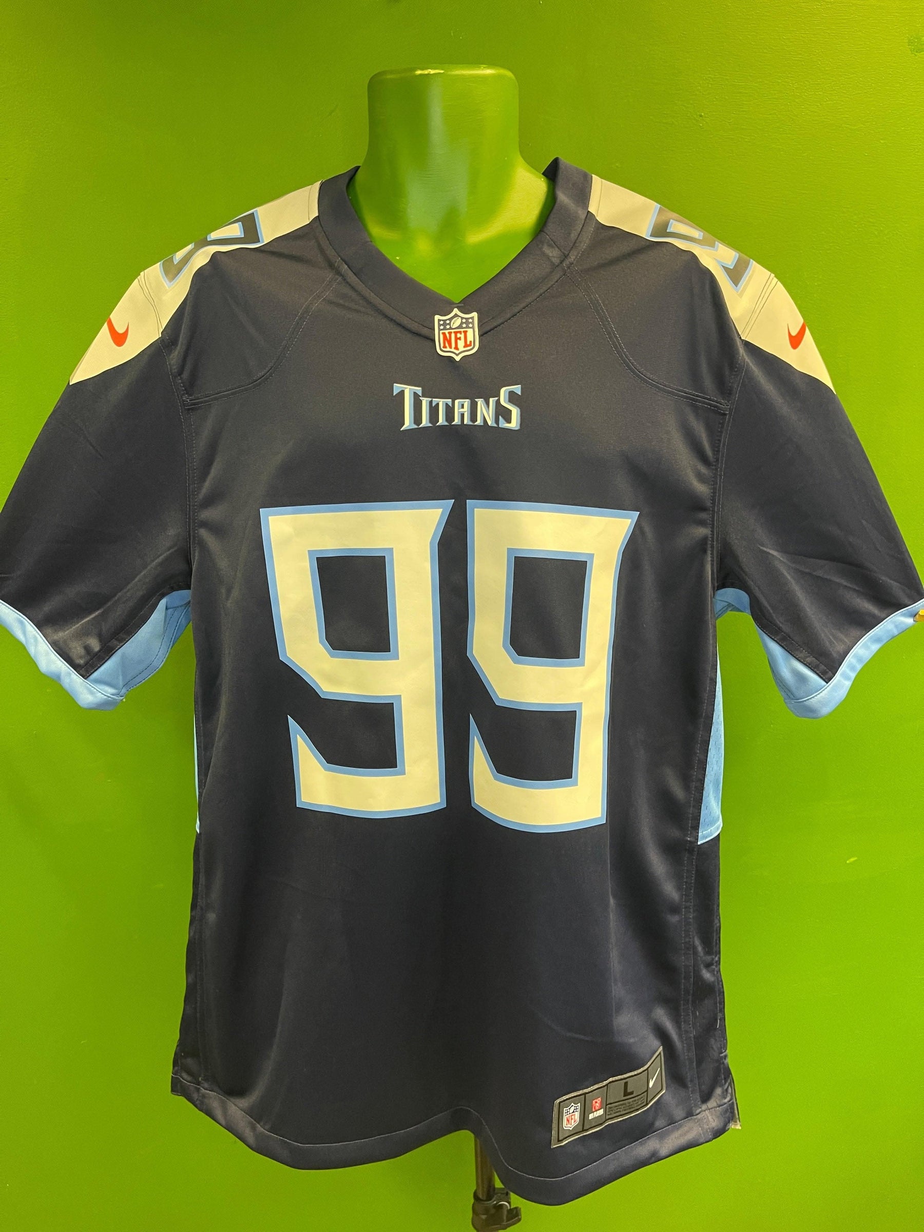 NFL Tennessee Titans Clowney #99 Game Jersey Men's Large NWT