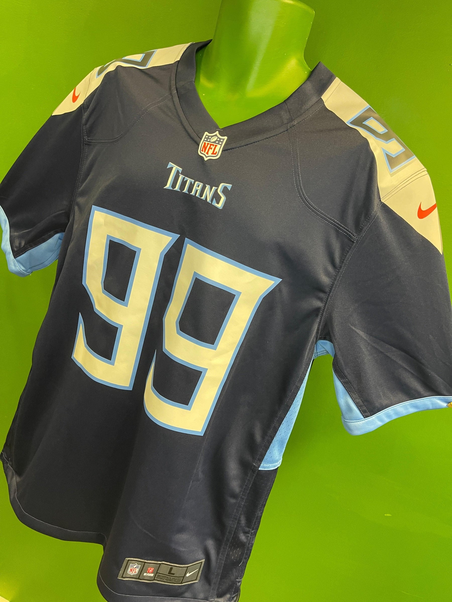 NFL Tennessee Titans Clowney #99 Game Jersey Men's Large NWT
