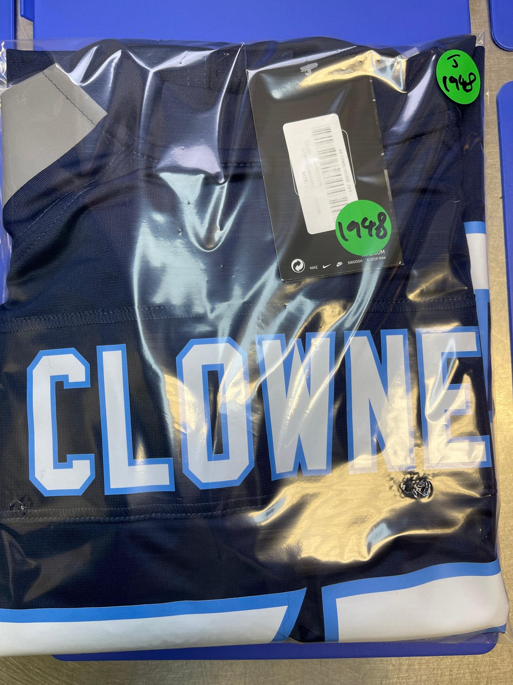 NFL Tennessee Titans Clowney #99 Game Jersey Men's Large NWT