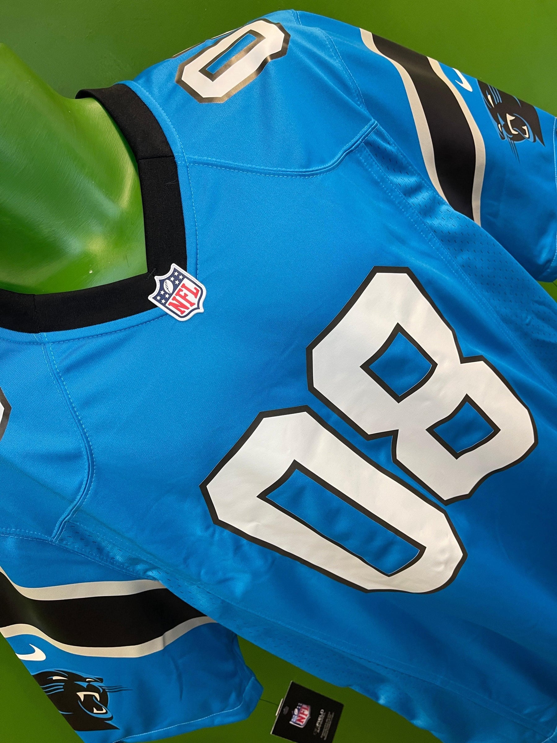 NFL Carolina Panthers Custom #08 Game Jersey Men's Large NWT