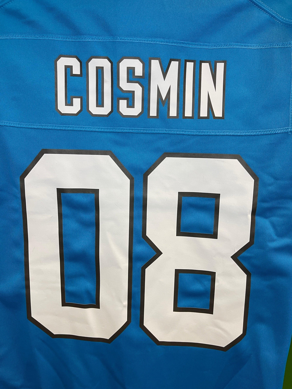 NFL Carolina Panthers Custom #08 Game Jersey Men's Large NWT