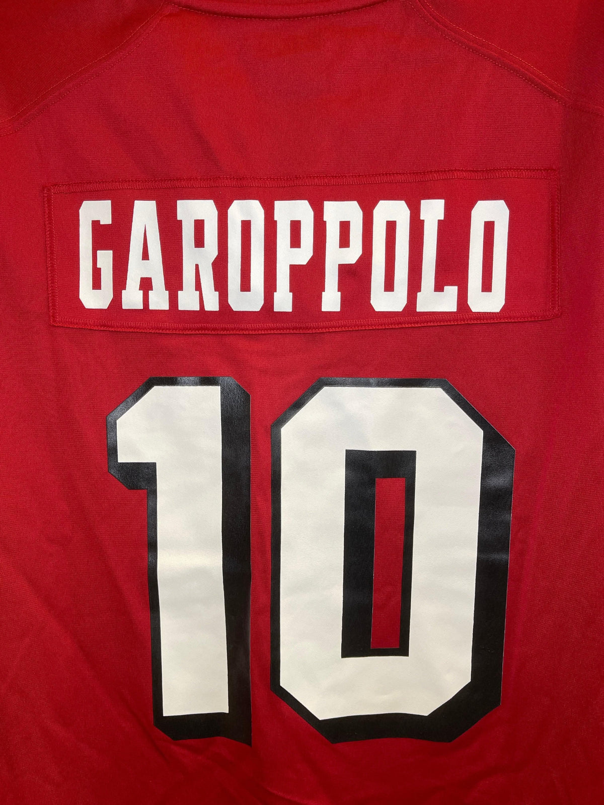 NFL San Francisco 49ers Jimmy Garoppolo #10 Game Jersey Men's X-Large NWT