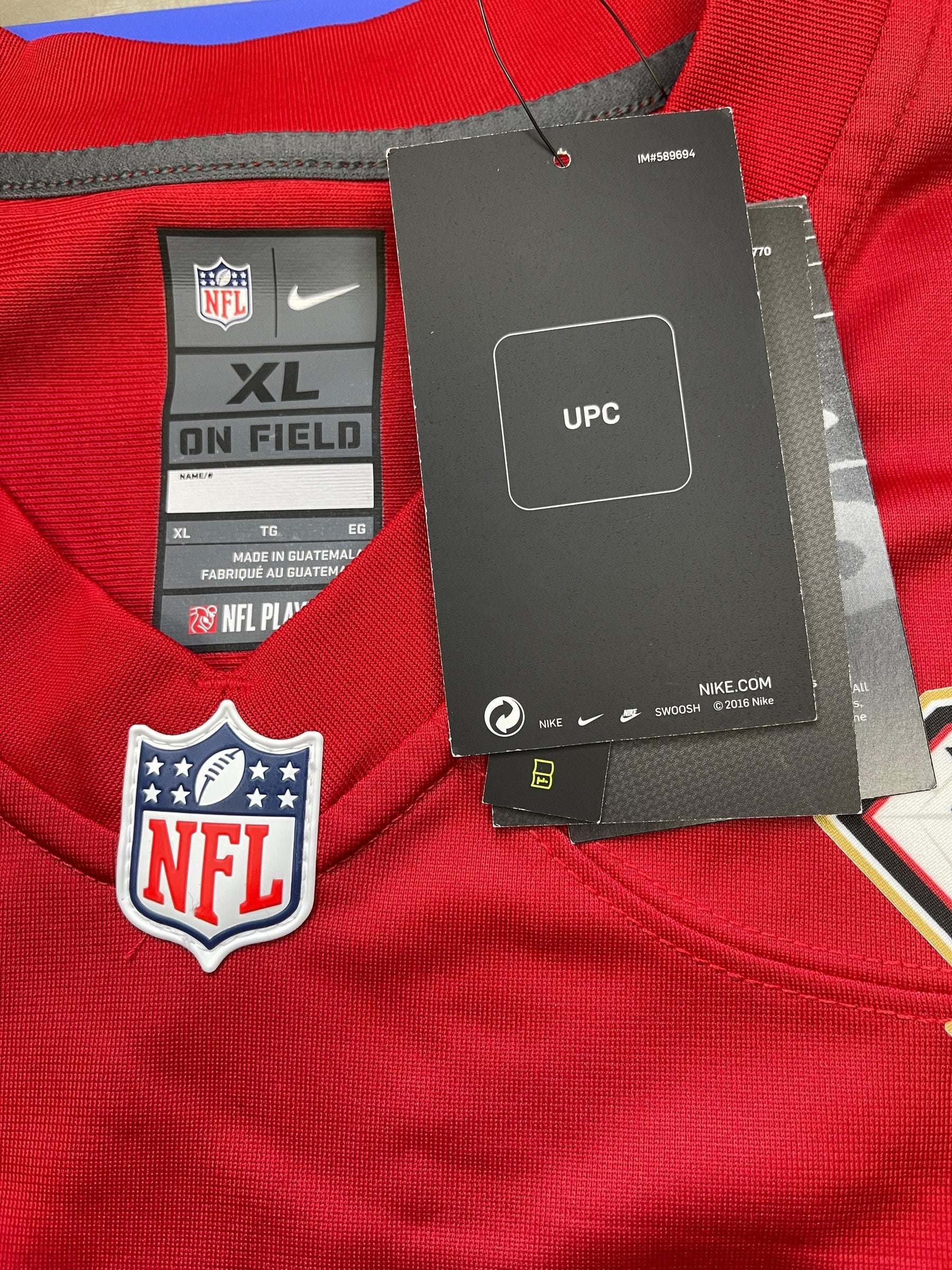 NFL San Francisco 49ers Jimmy Garoppolo #10 Game Jersey Men's X-Large NWT