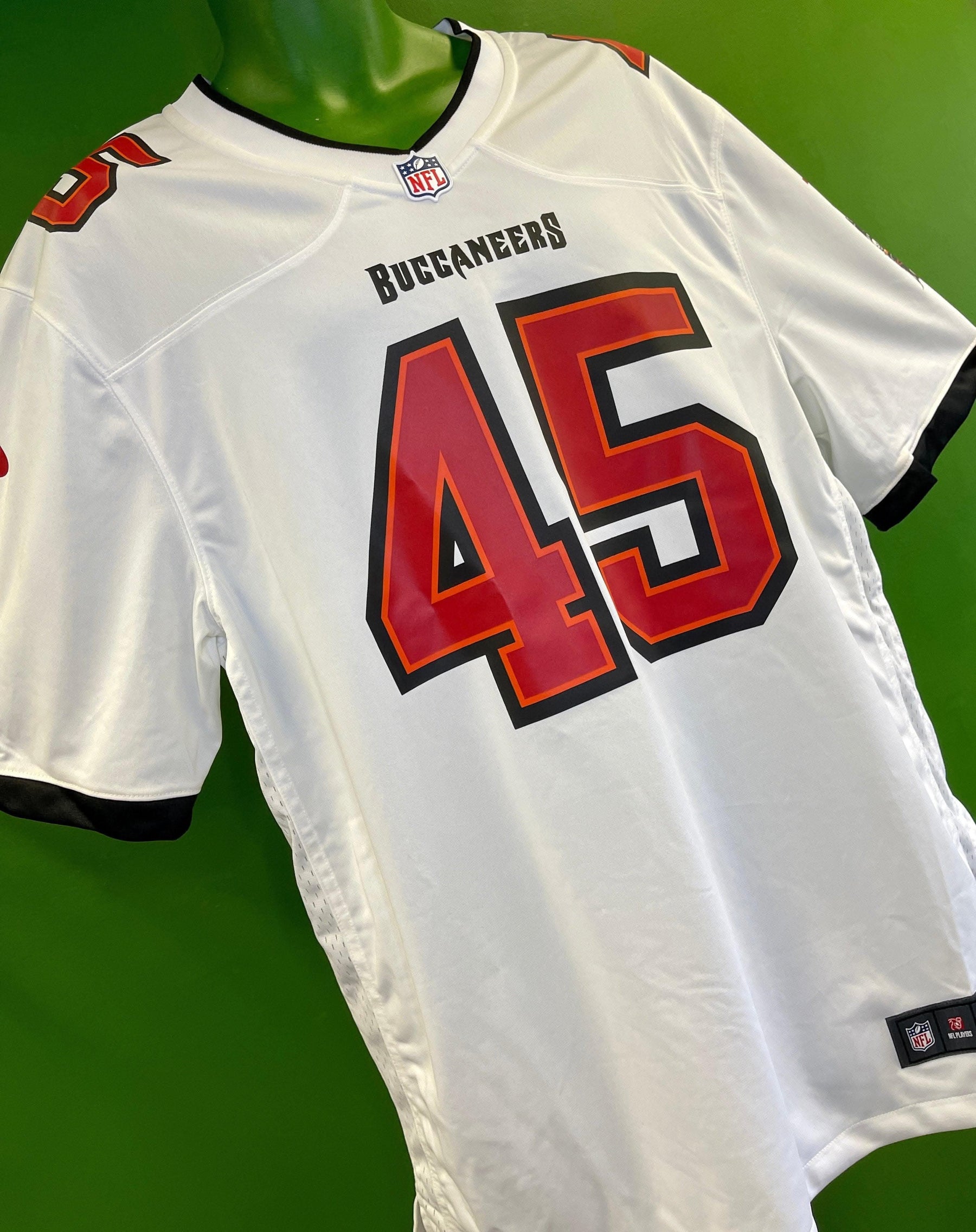 NFL Tampa Bay Buccaneers Devin White #45 Game Jersey Men's X-Large NWT