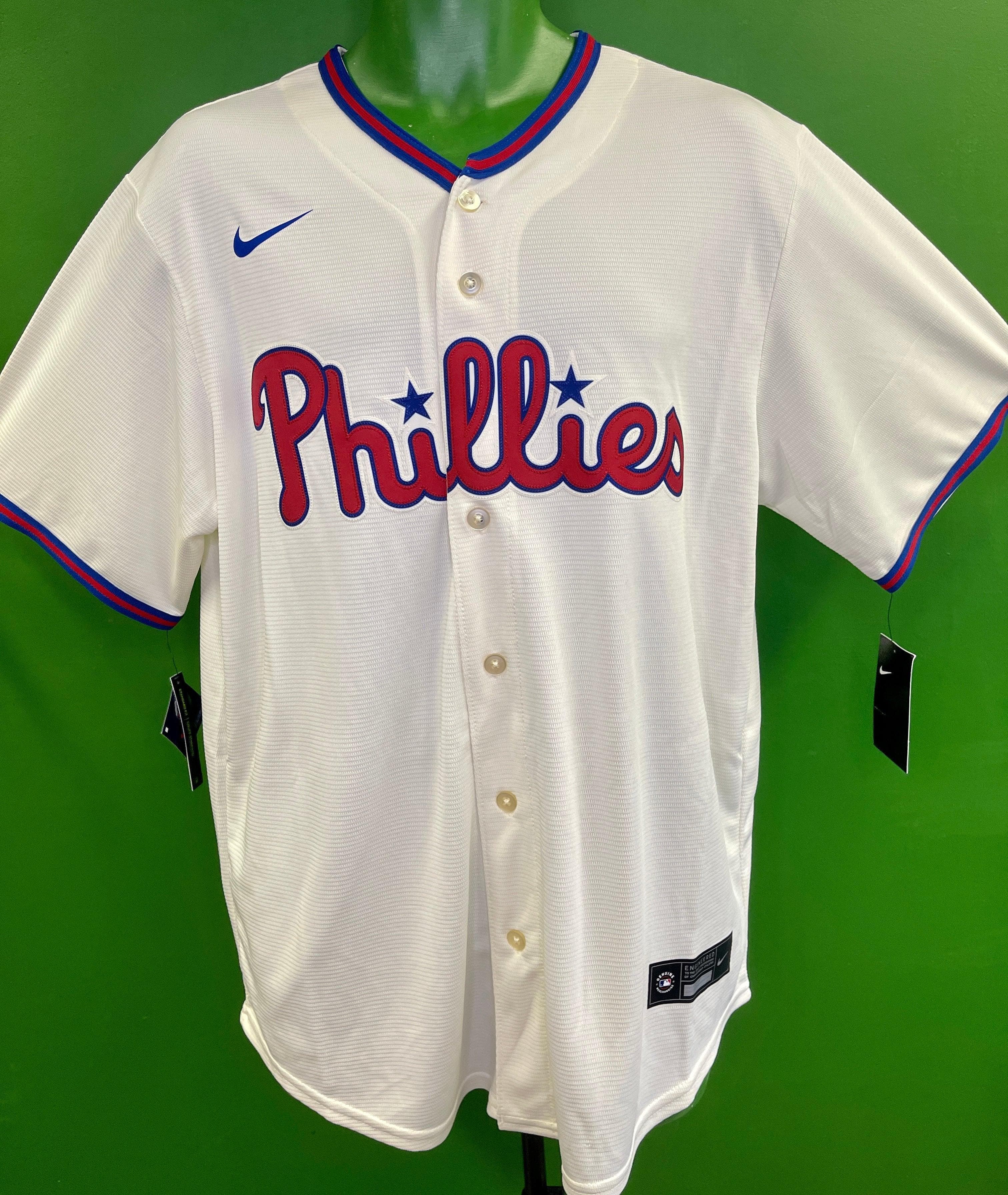 $115 Men's Nike MLB Baseball Jersey Atlanta Braves Red