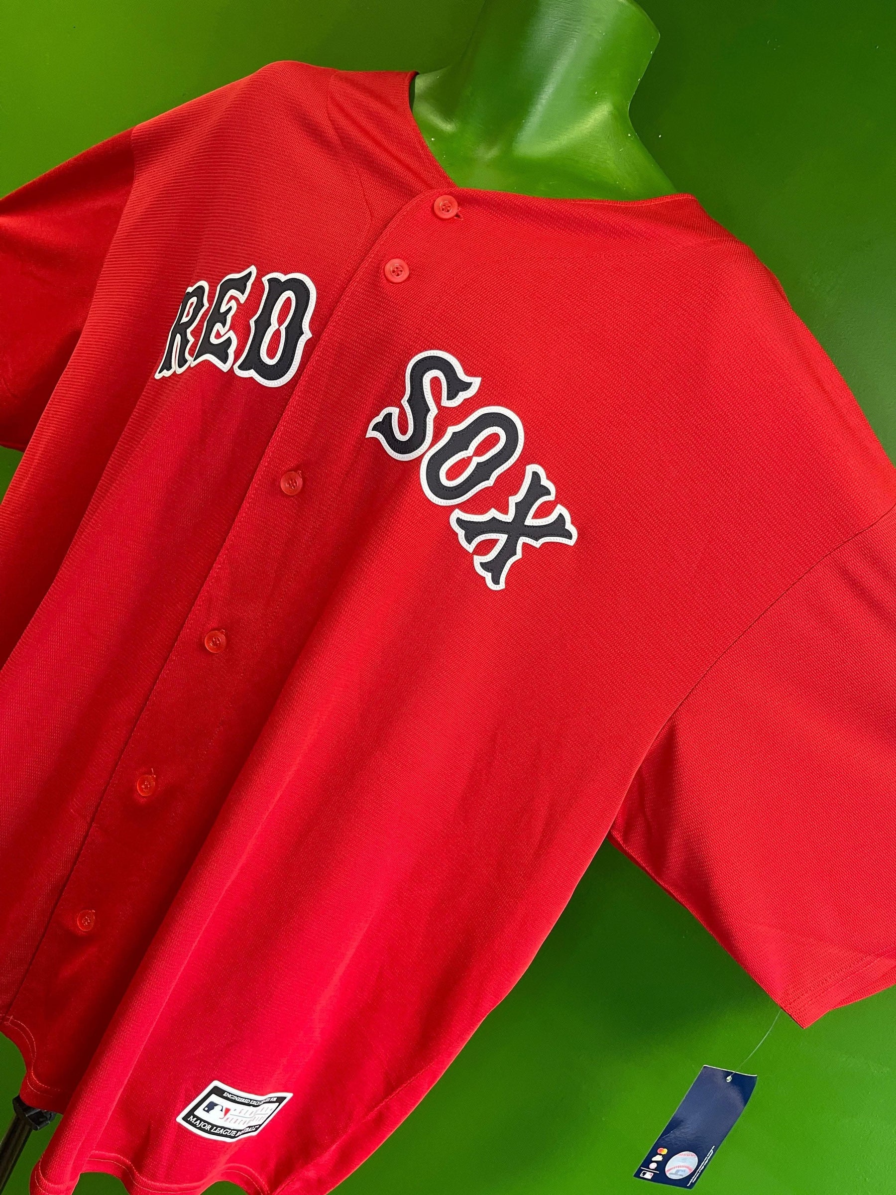 MLB Boston Red Sox Alternate Team Jersey Red Men's 4X-Large NWT