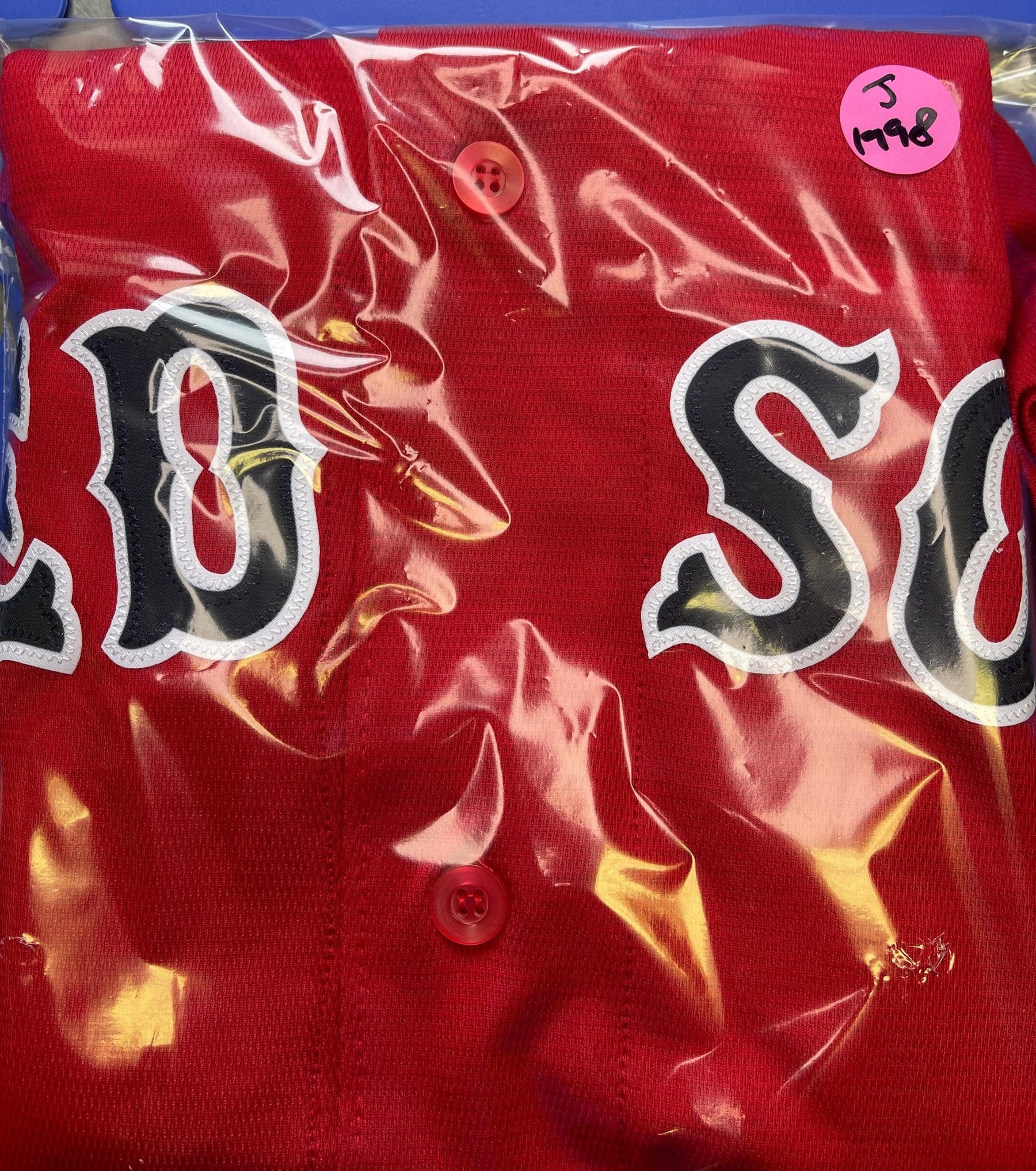 MLB Boston Red Sox Alternate Team Jersey Red Men's 4X-Large NWT