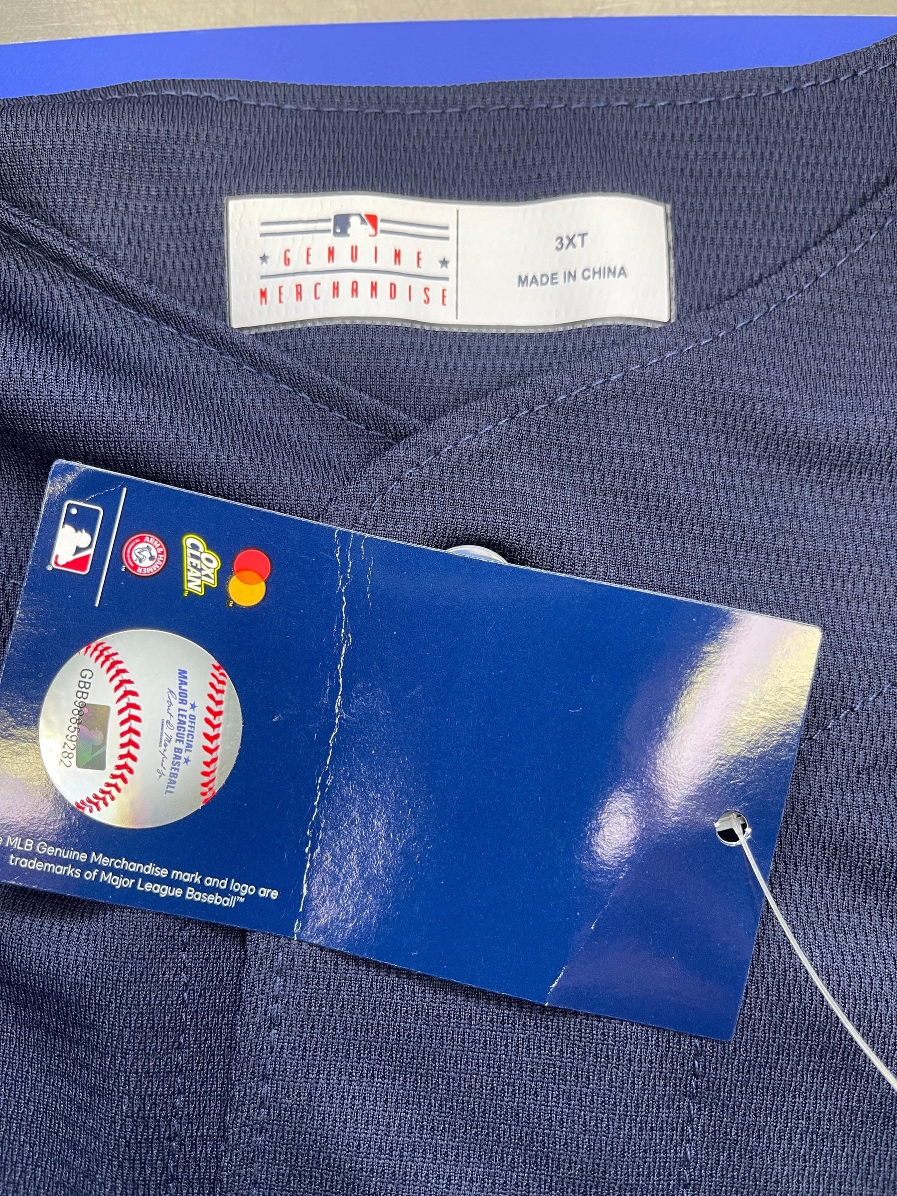 MLB New York Yankees Team Jersey Navy Men's 3X-Large NWT