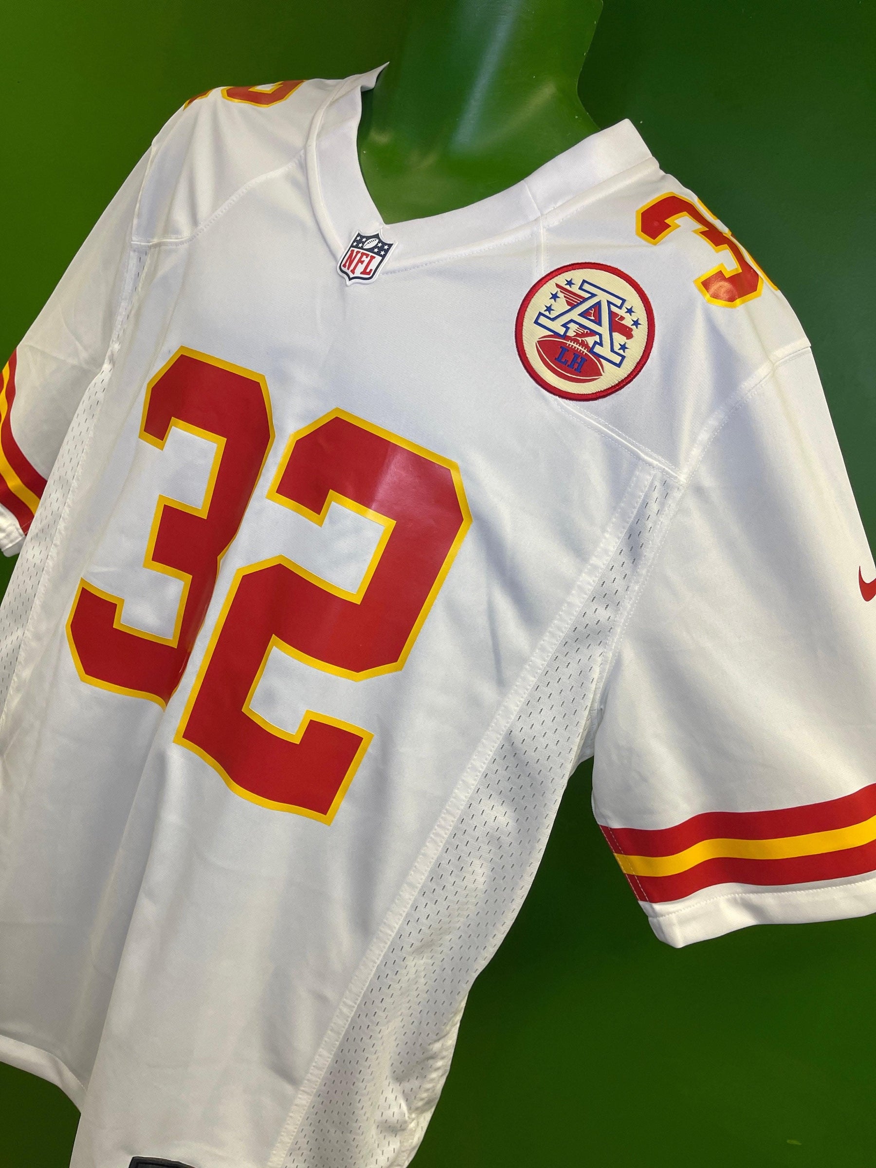 NFL Kansas City Chiefs Tyrann Mathieu #32 Game Jersey Men's Large NWT