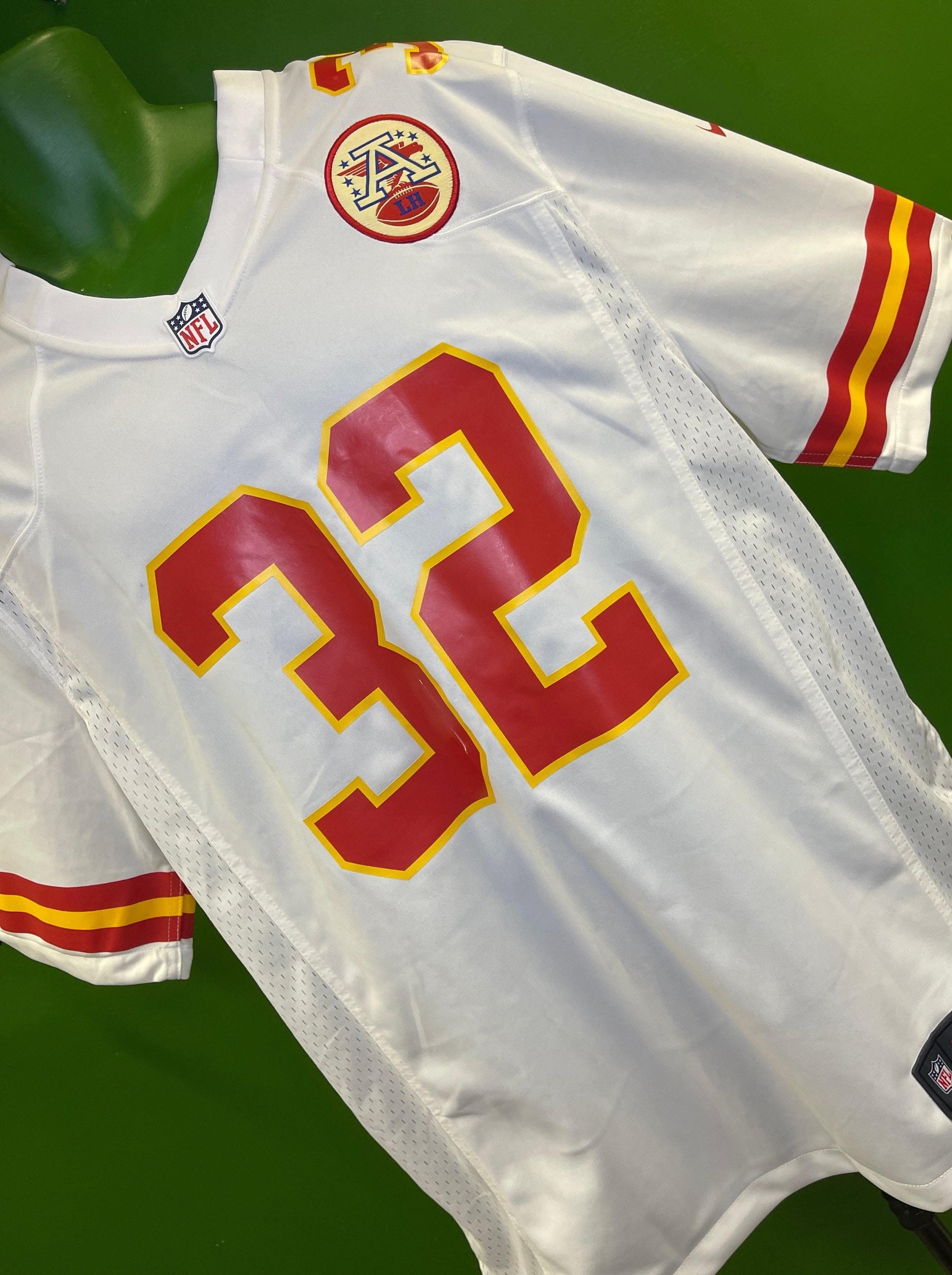 NFL Kansas City Chiefs Tyrann Mathieu #32 Game Jersey Men's Large NWT