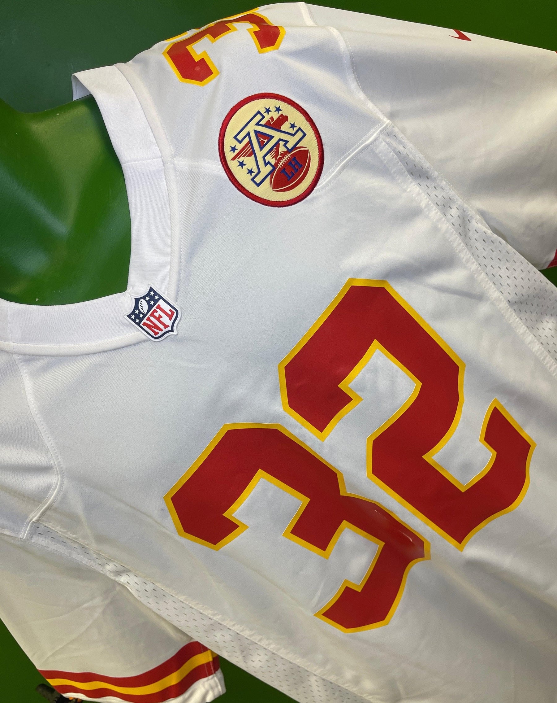 NFL Kansas City Chiefs Tyrann Mathieu #32 Game Jersey Men's Large NWT
