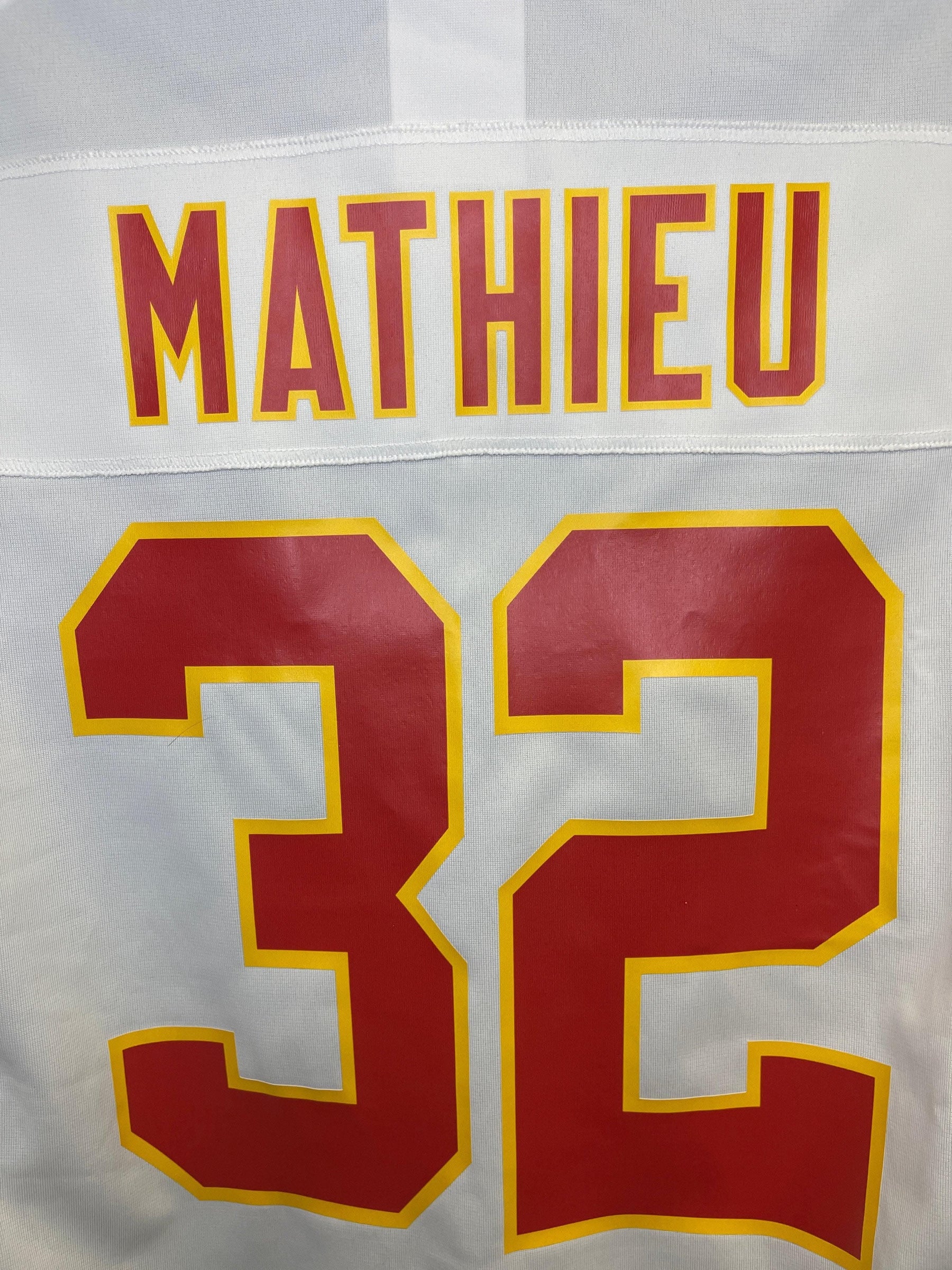 NFL Kansas City Chiefs Tyrann Mathieu #32 Game Jersey Men's Large NWT