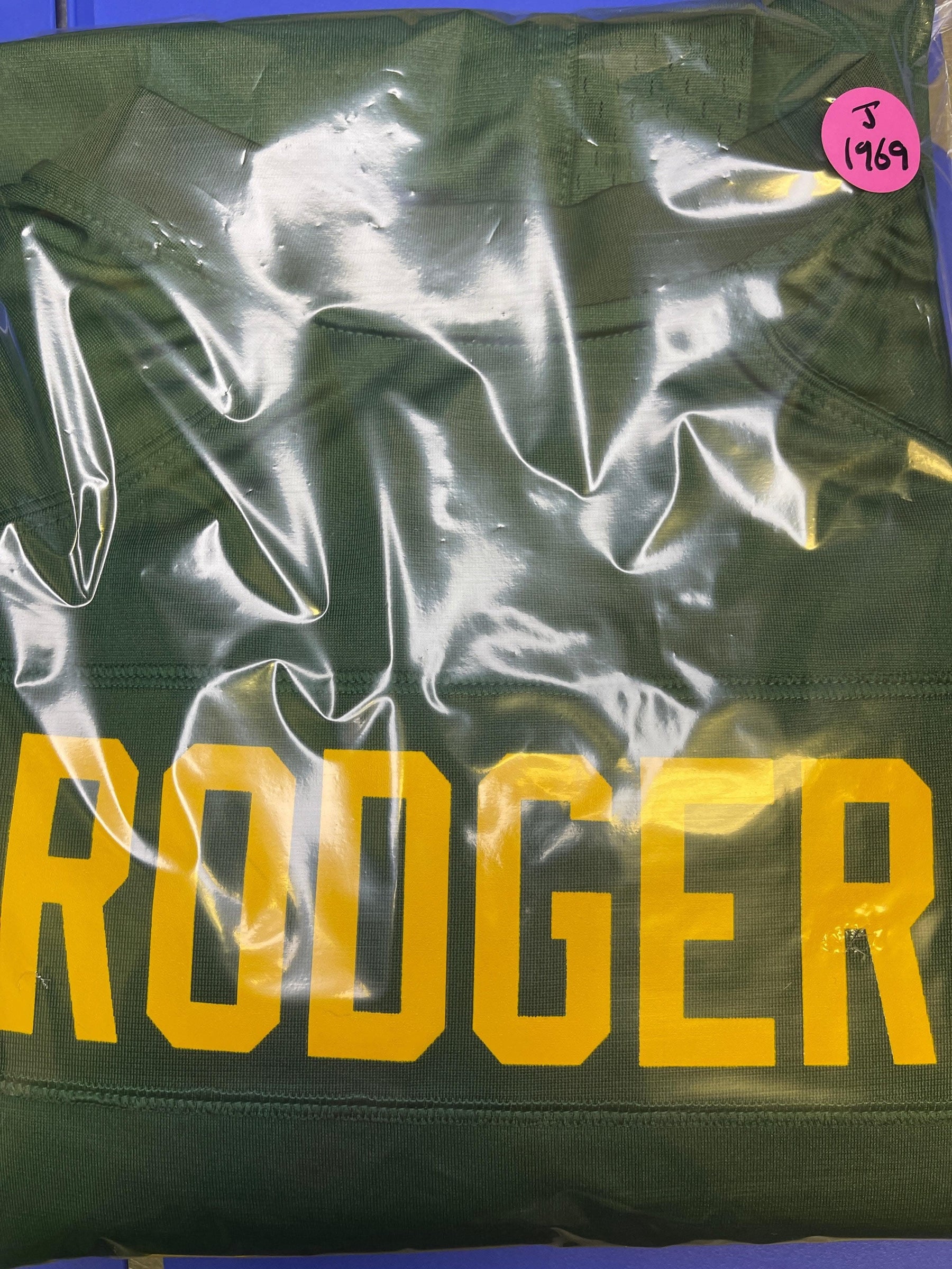 NFL Green Bay Packers Rodgers #12 50s Classic Game Jersey Men's X-Large NWT