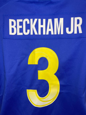 NFL Los Angeles Rams Odell Beckham Jr #3 Game Jersey Women's Medium NWT