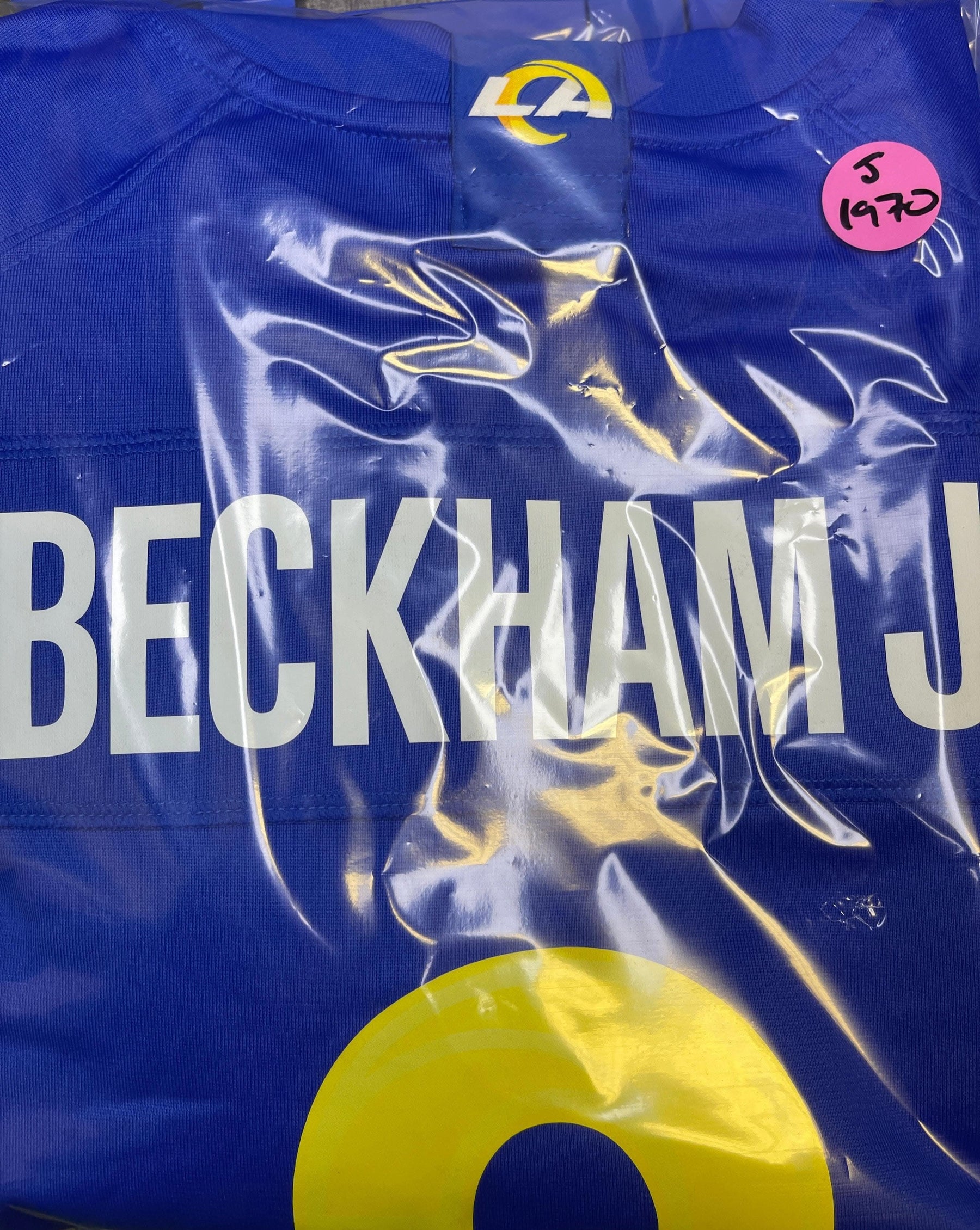 NFL Los Angeles Rams Odell Beckham Jr #3 Game Jersey Women's Medium NWT