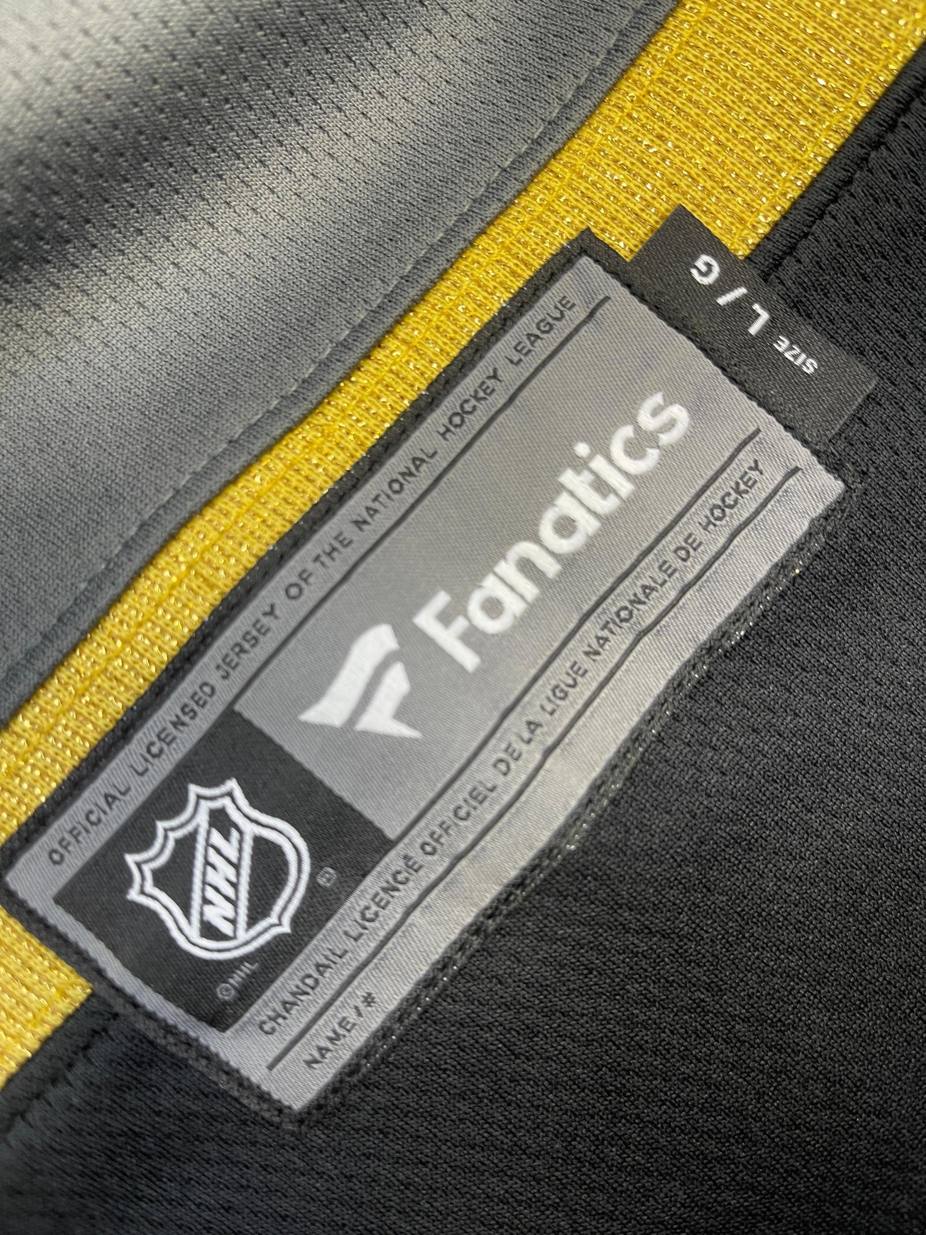 NHL Vegas Golden Knights Fanatics Breakaway Jersey Men's Large NWT