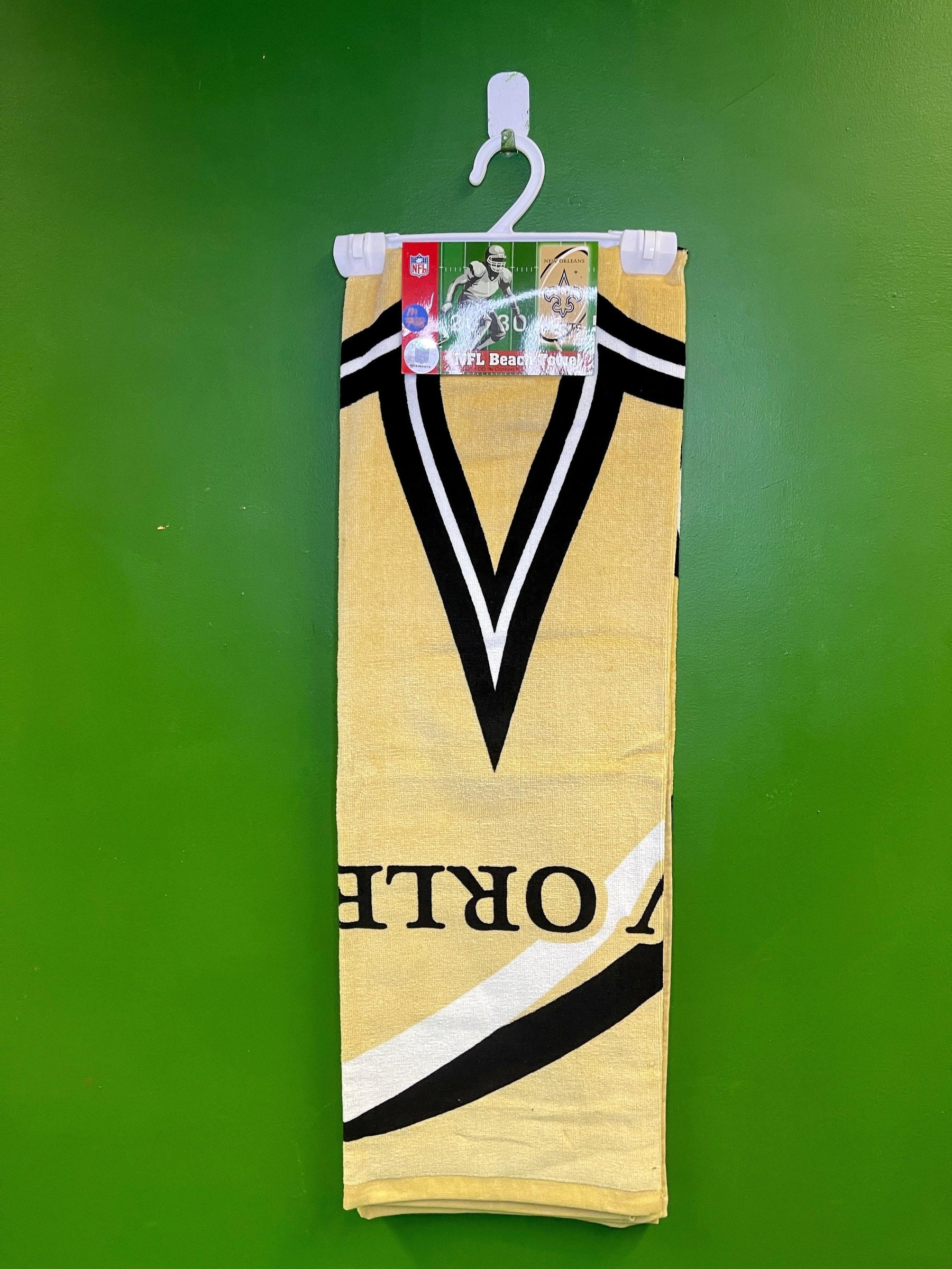 NFL New Orleans Saints Bath / Beach Towel 30"x60" NWT