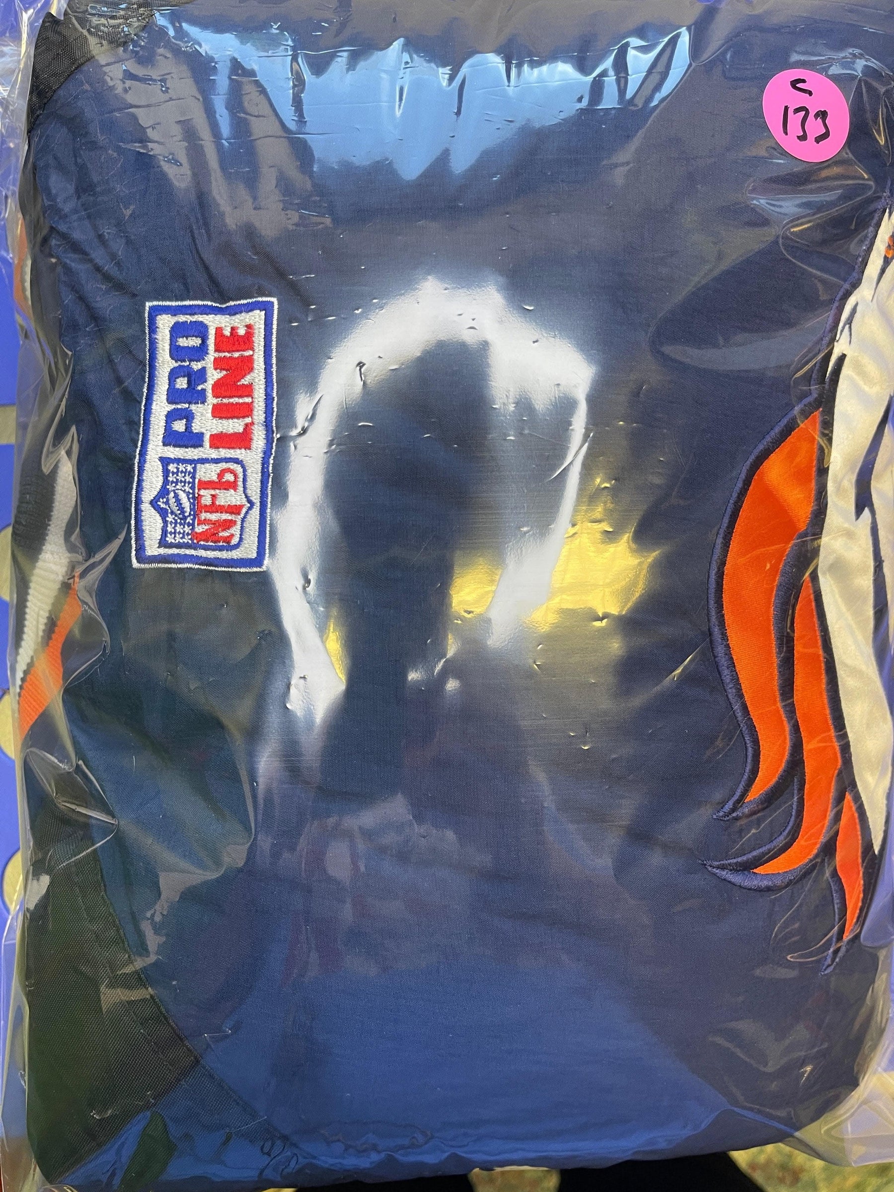 NFL Denver Broncos Pro Line Starter Vintage 1/2 Zip Jacket Coat Men's X-Large