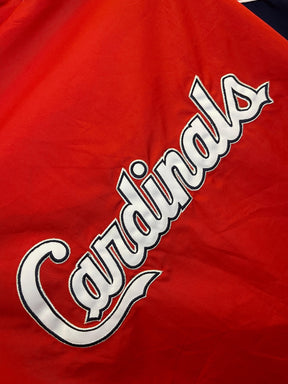 MLB St Louis Cardinals Reebok Vintage Light Jacket Windbreaker Men's Large
