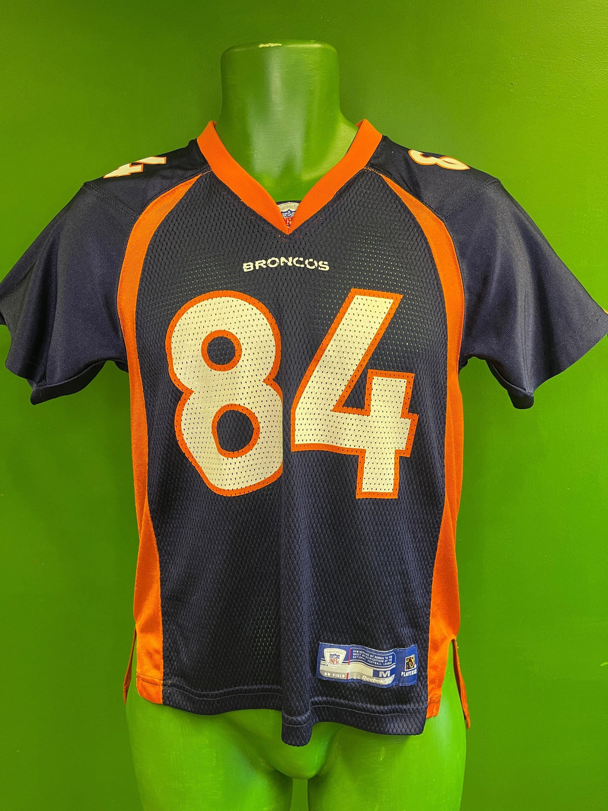 NFL Denver Broncos Javon Walker #84 Reebok Jersey Youth Medium 10-12